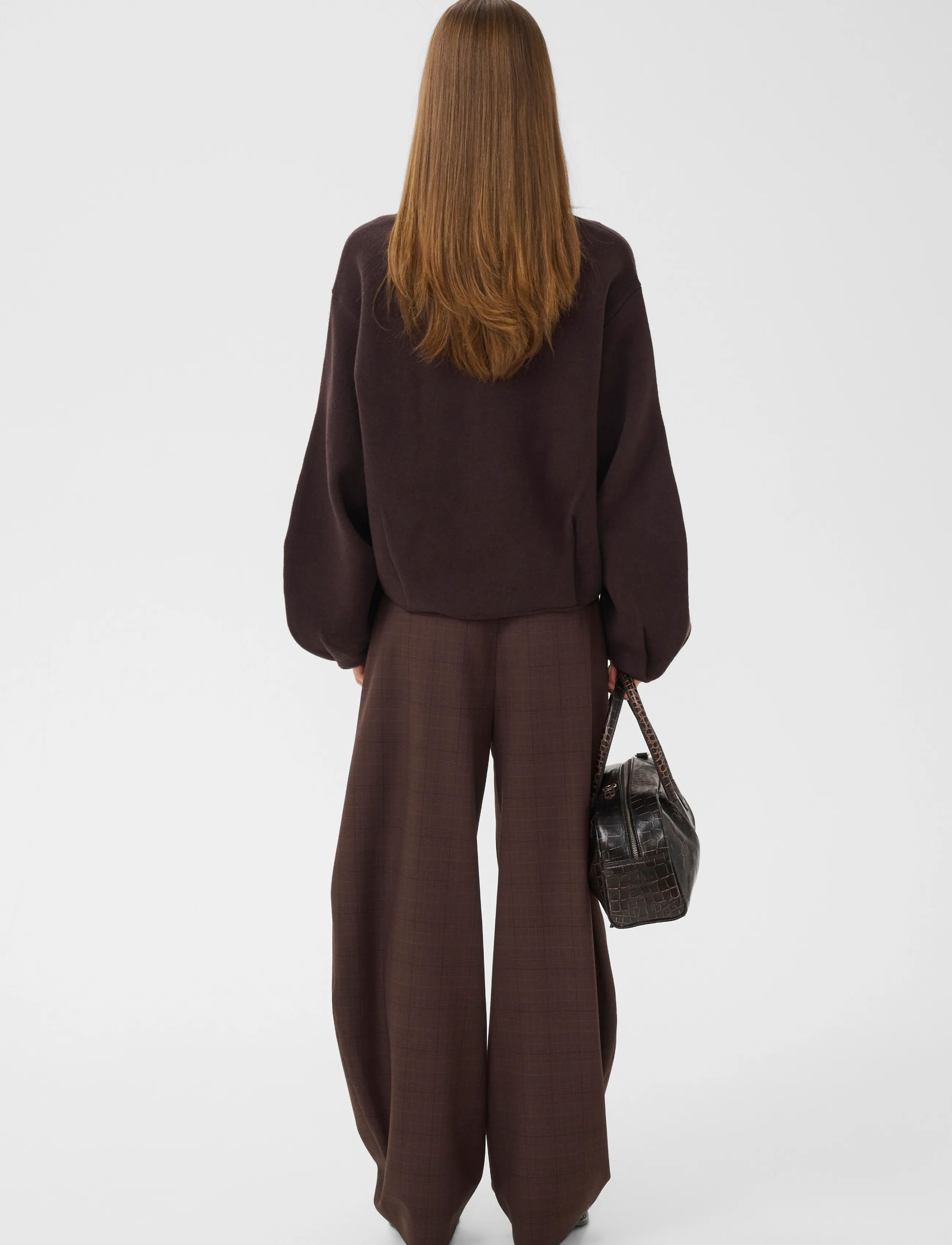 Gestuz - GZvictora cardigan - bomberjakid - ganache - 4