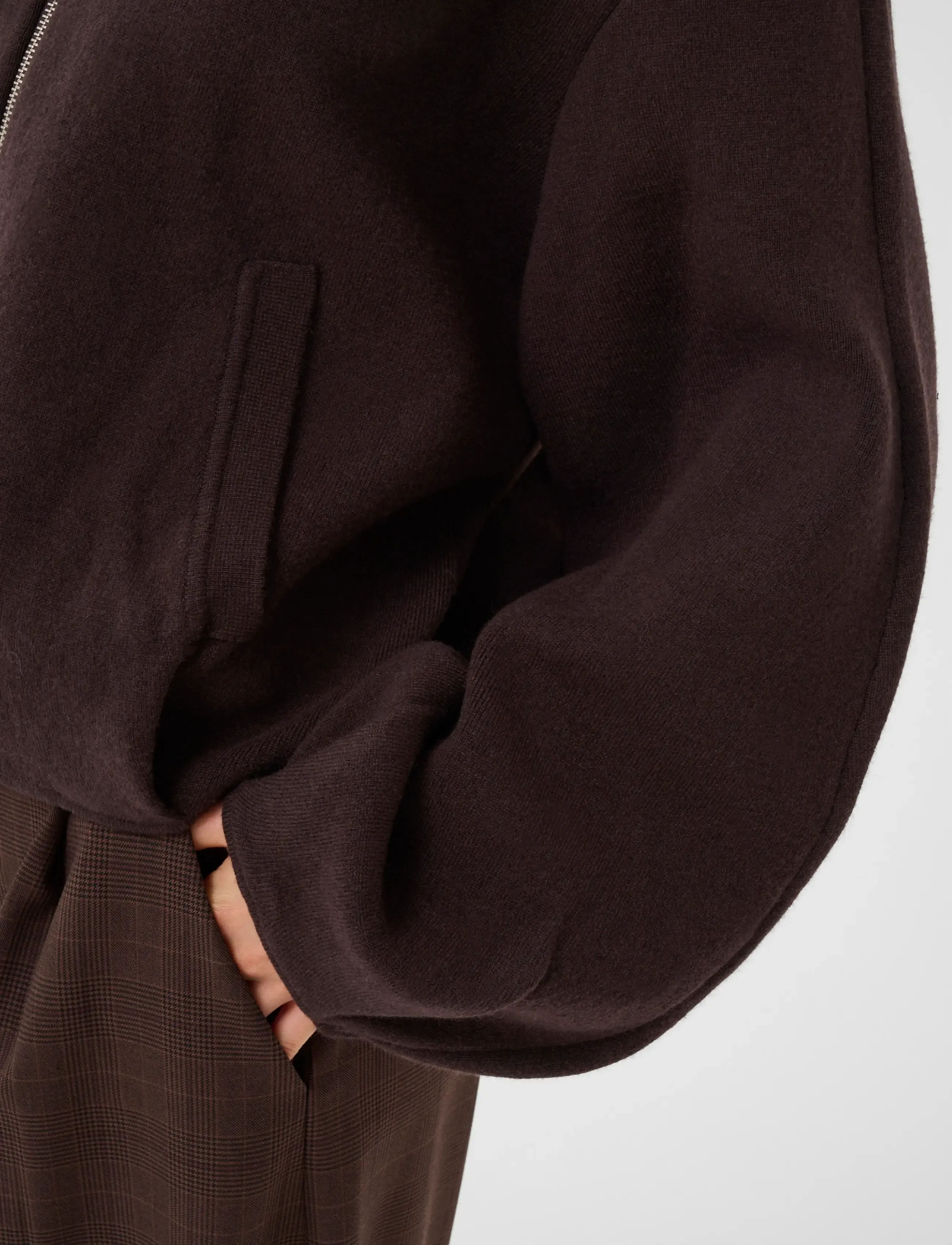 Gestuz - GZvictora cardigan - bomberjakid - ganache - 5