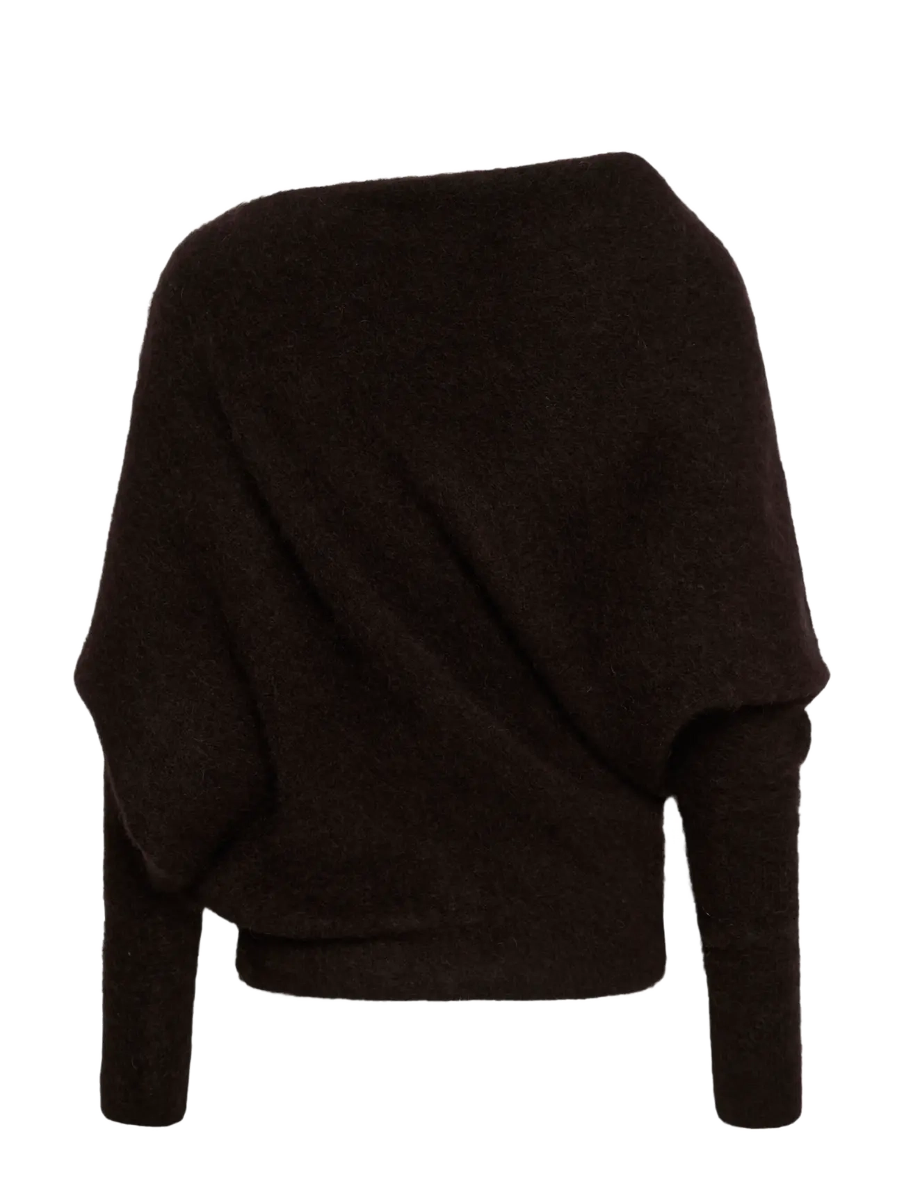 Gestuz - GZdebbie drape pullover - kampsunid - ganache melange - 1