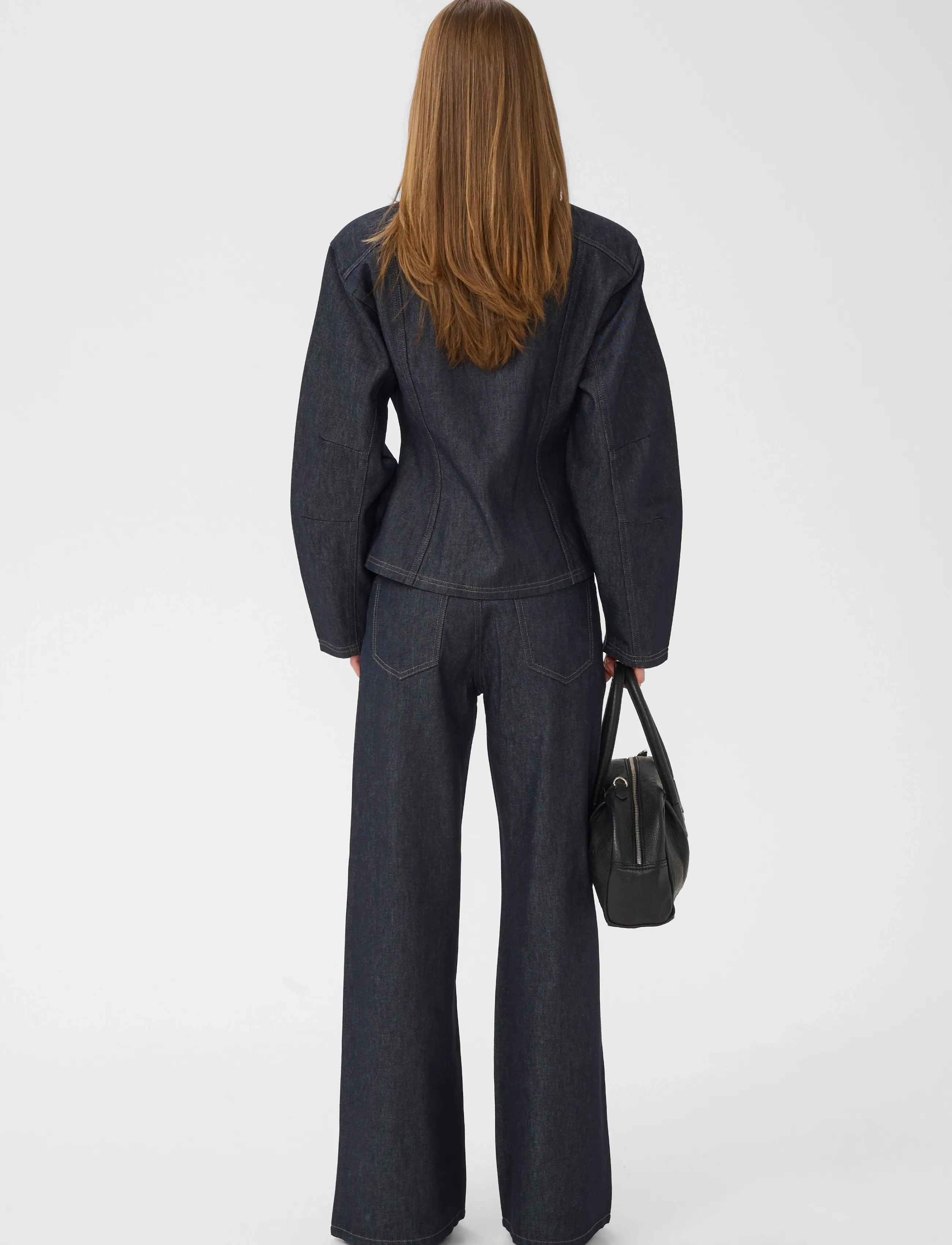 Gestuz - GZabina HW wide jeans - laia säärega teksad - dark blue unwashed - 4