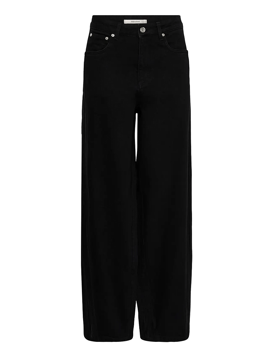 Gestuz - GZmawi HW ballon jeans - barrel jeans - black washed - 0