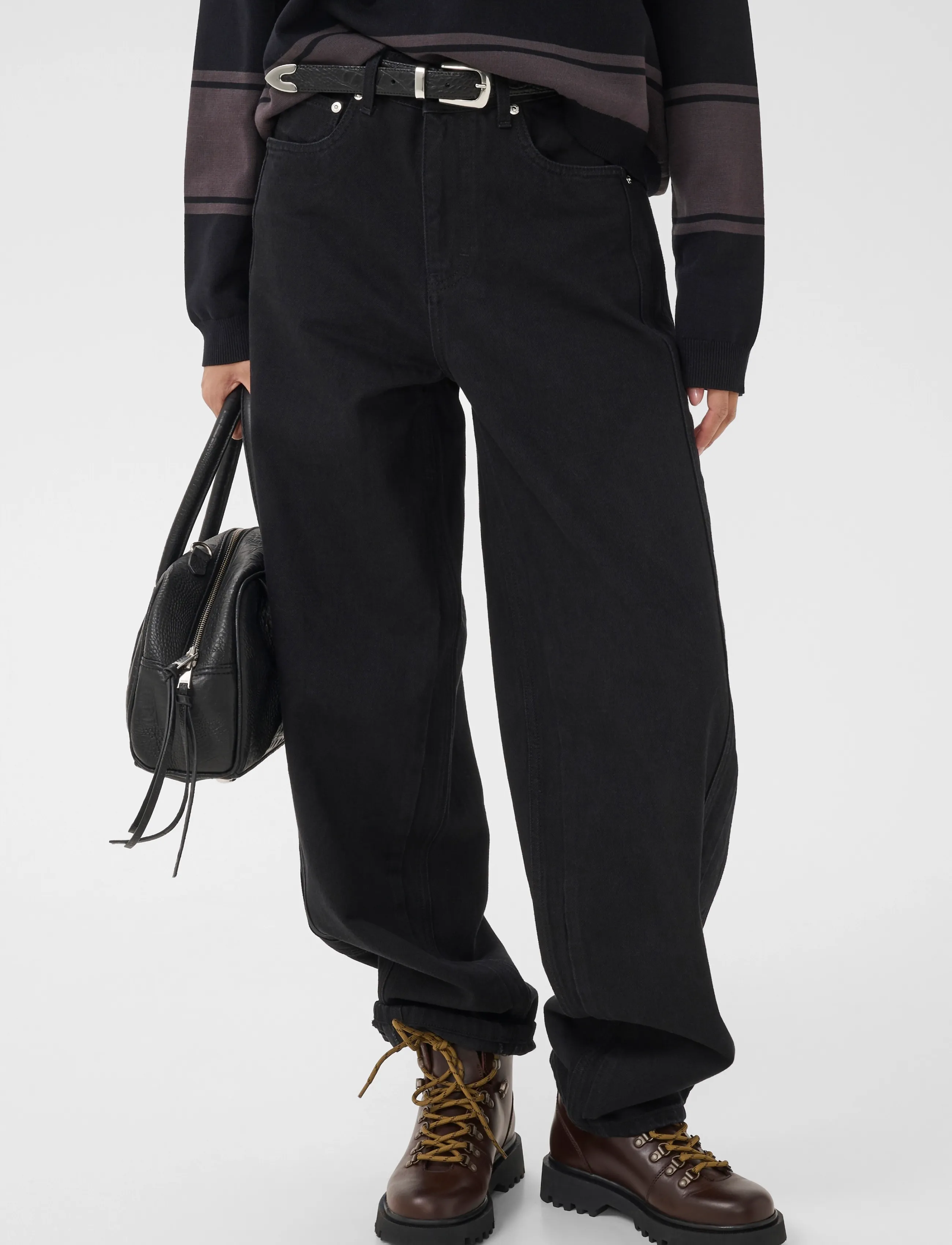 Gestuz - GZmawi HW ballon jeans - barrel jeans - black washed - 2