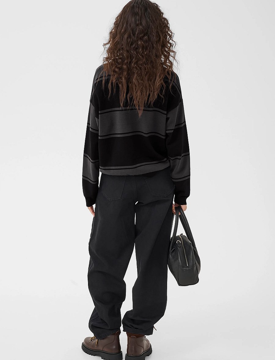Gestuz - GZmawi HW ballon jeans - barrel jeans - black washed - 4