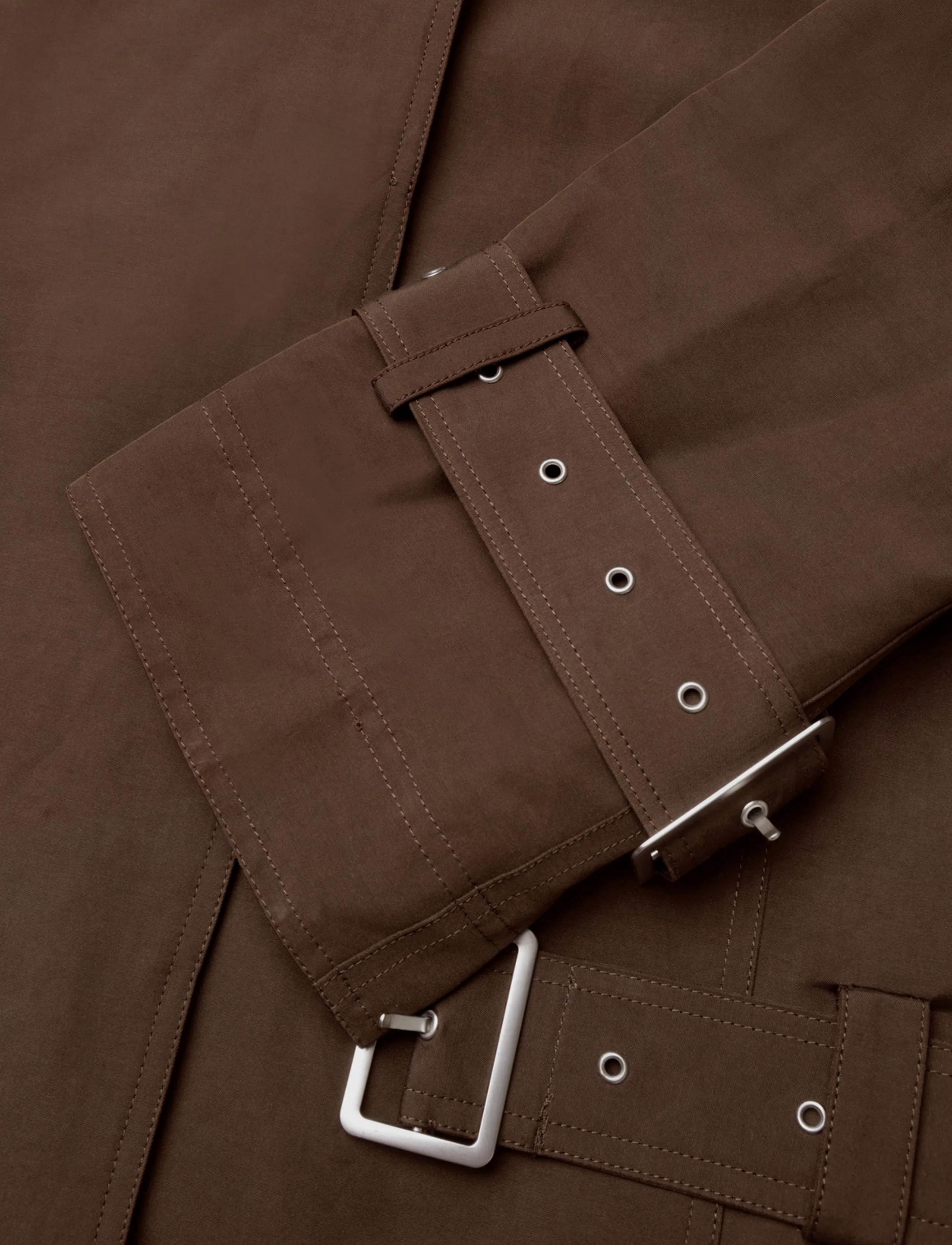 Gestuz - GZcherally short trenchcoat - slate black - 3