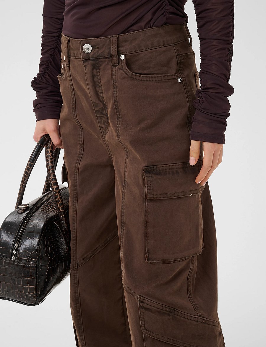 Gestuz - GZcargi HW pants - cargo-püksid - slate black - 5