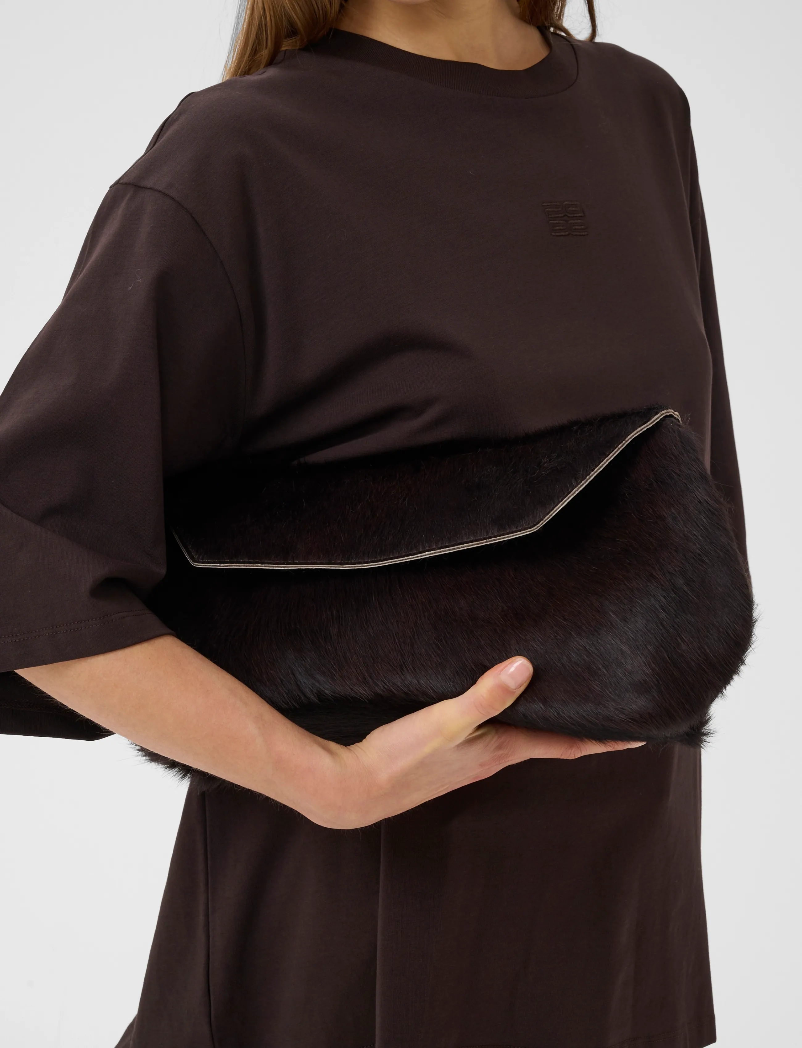 Gestuz - GZwedala clutch - speciella tillfällen - ganache - 2