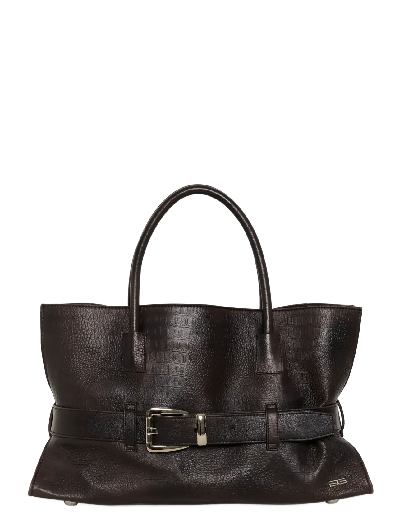 Gestuz GZcrolina bag - Tänavastiil - GANACHE CROCO / brown