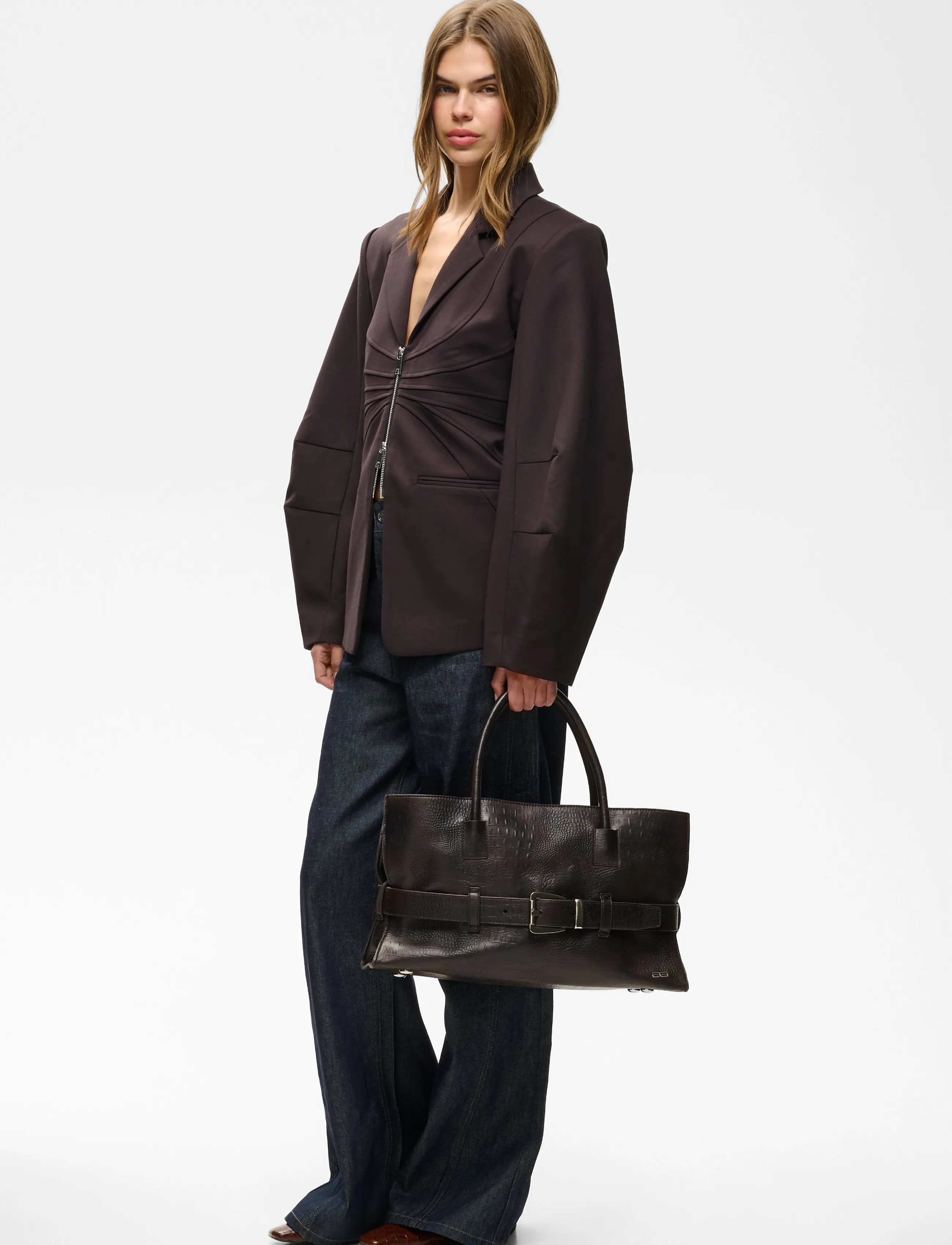 Gestuz - GZcrolina bag - erilised sündmused - ganache croco - 3