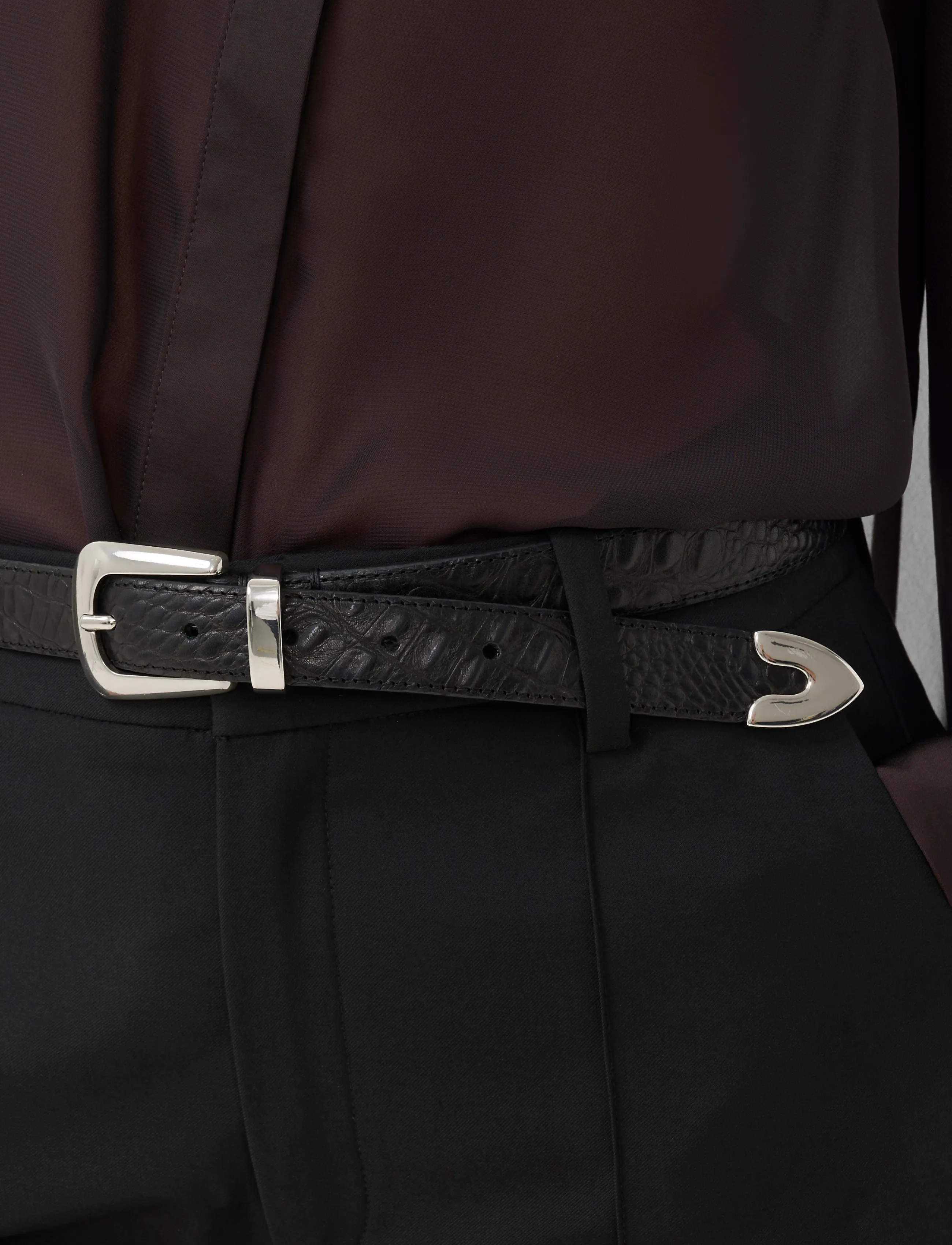 Gestuz - GZcrolina belt - ledergürtel - black - 3
