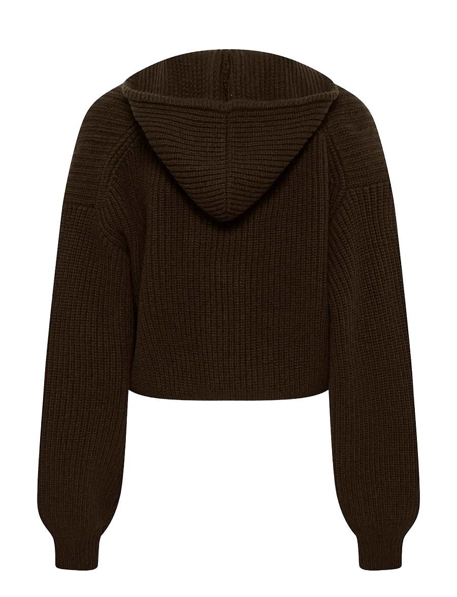 Gestuz - GZkamina cardigan - crop tops - slate black - 1