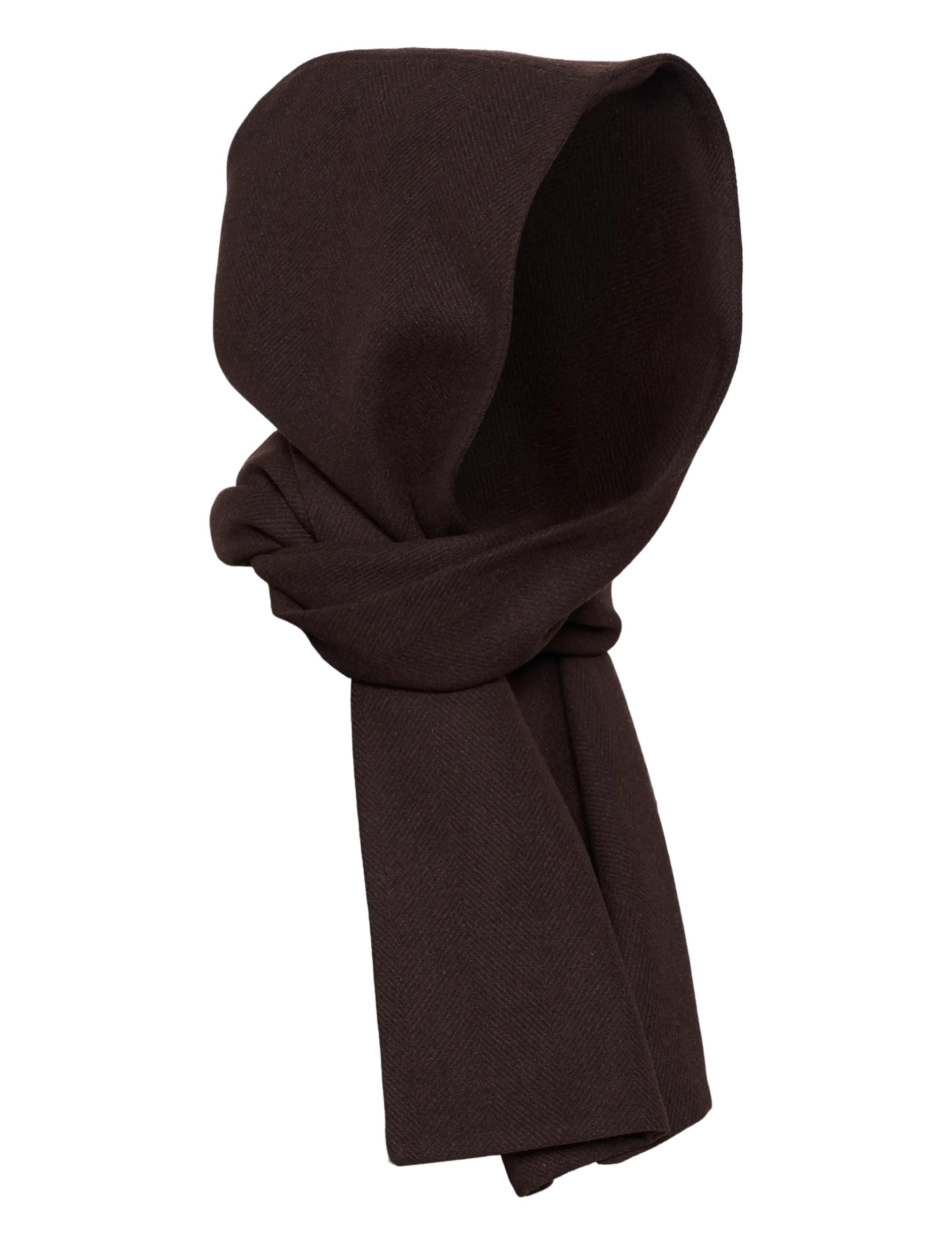 Gestuz GZvenja hood scarf - Farben der Saison - GANACHE / brown