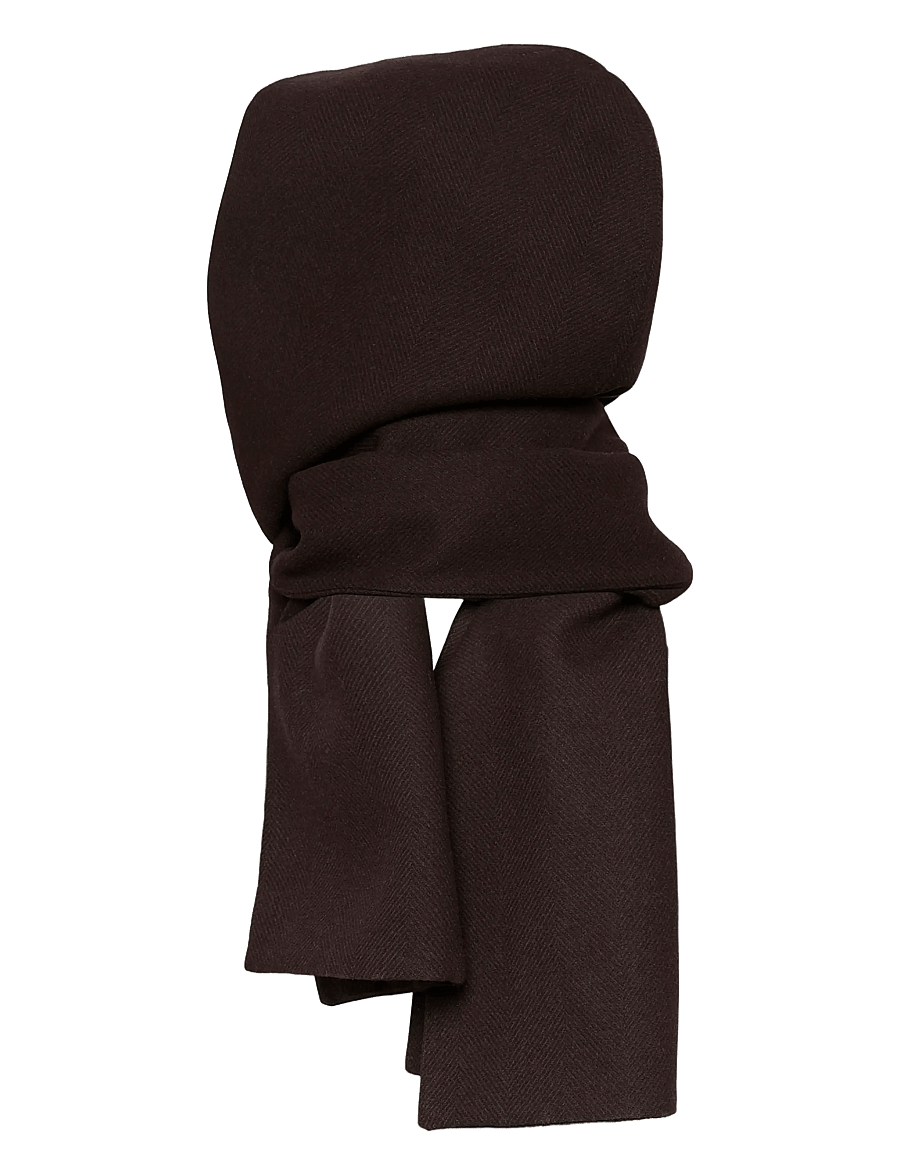 Gestuz - GZvenja hood scarf - ganache - 1