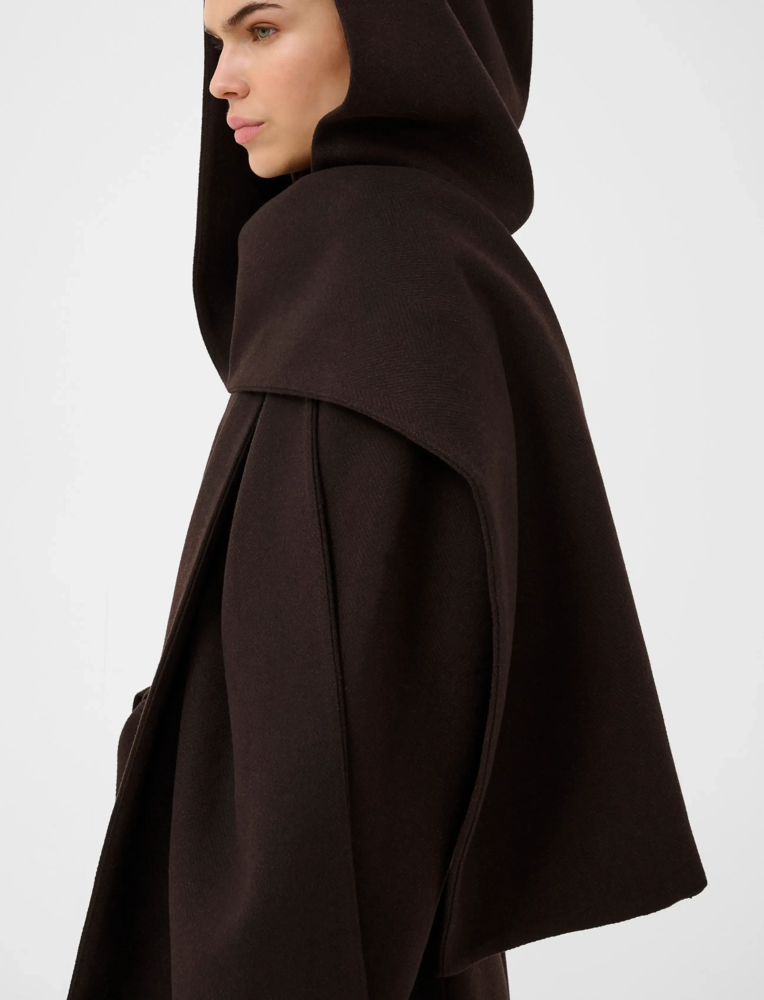 Gestuz - GZvenja hood scarf - ganache - 5