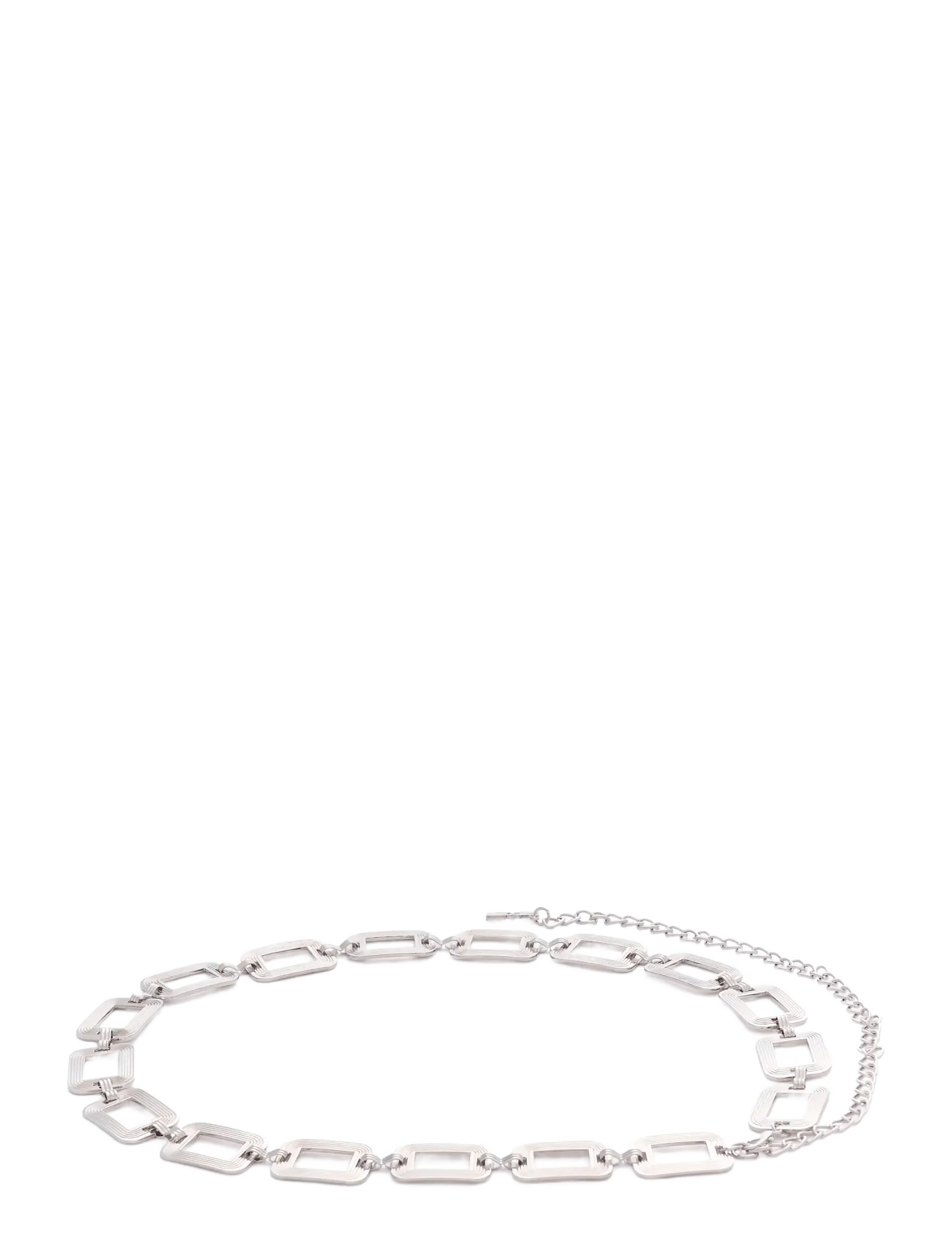 Gestuz - GZchannie chain belt - Önnur belti - silver - 1