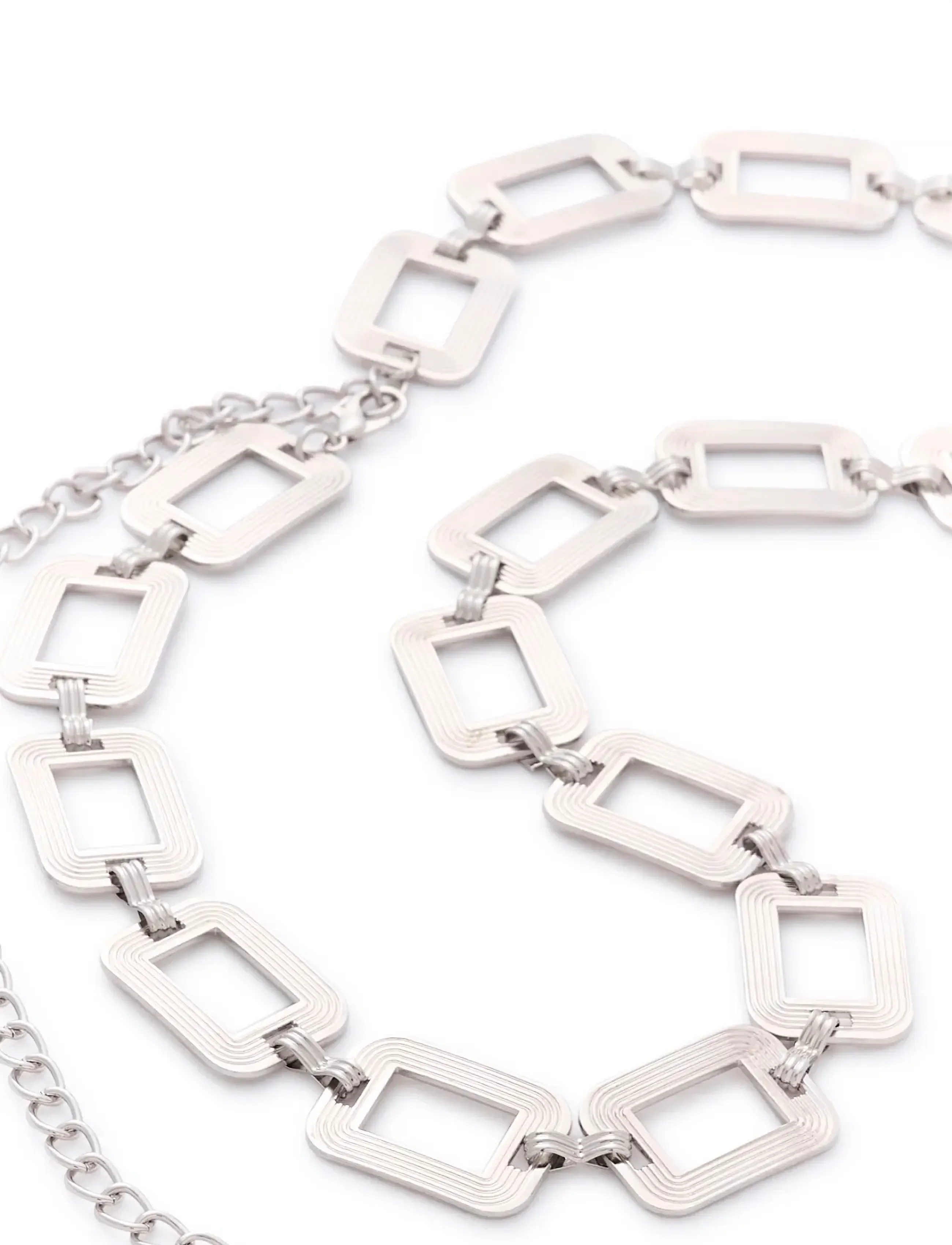 Gestuz - GZchannie chain belt - Önnur belti - silver - 4