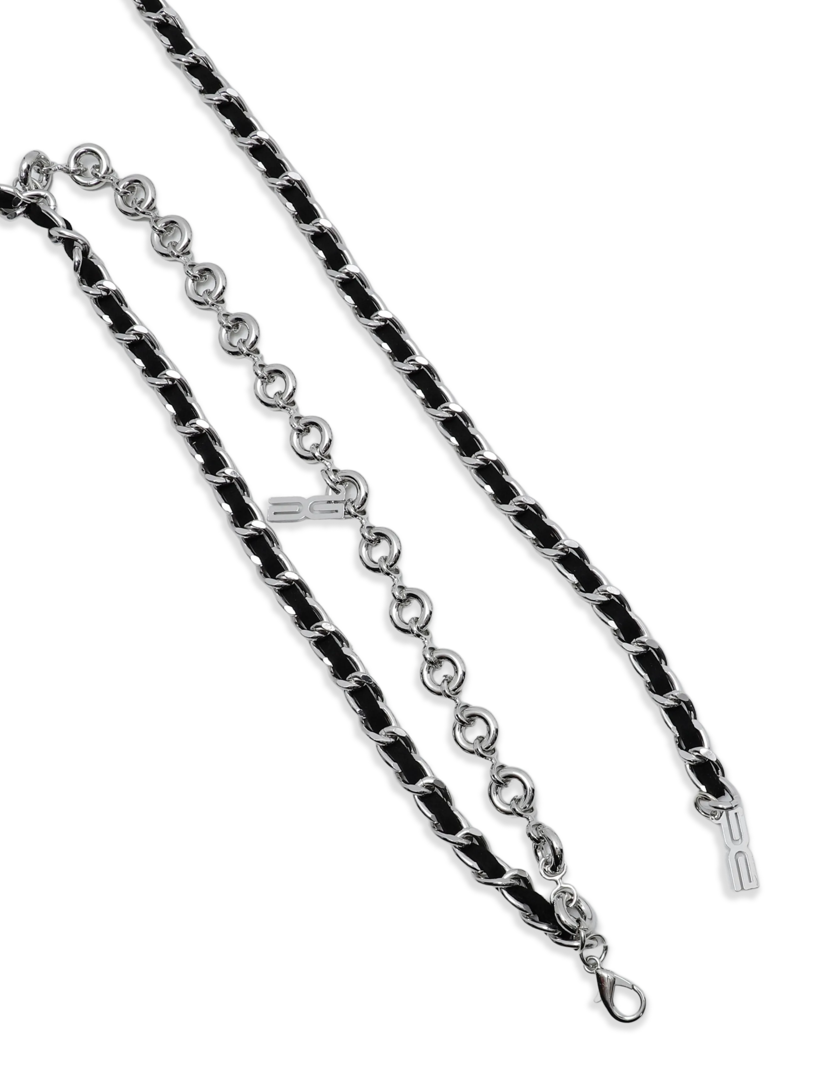 Gestuz - GZzinnia chain belt - freizeitgürtel - silver - 1