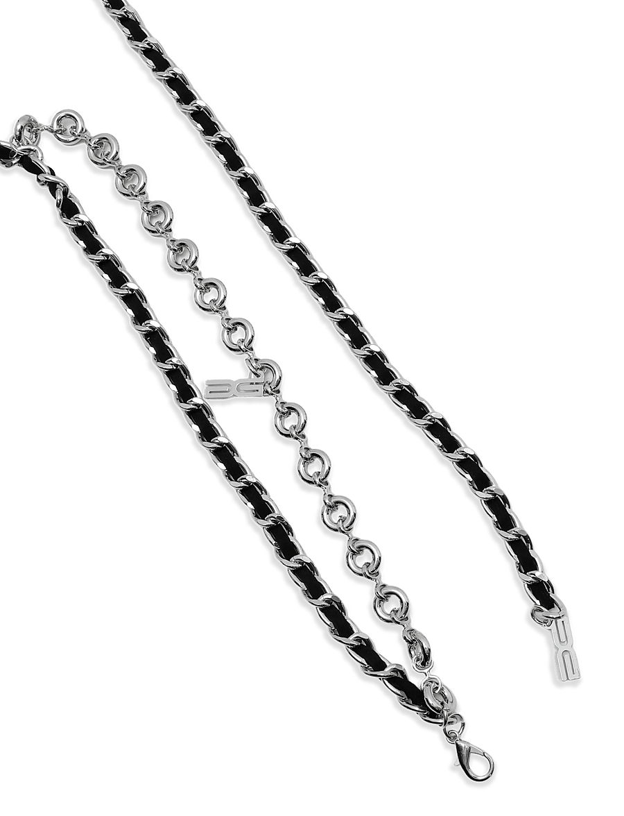 Gestuz - GZzinnia chain belt - freizeitgürtel - silver - 1