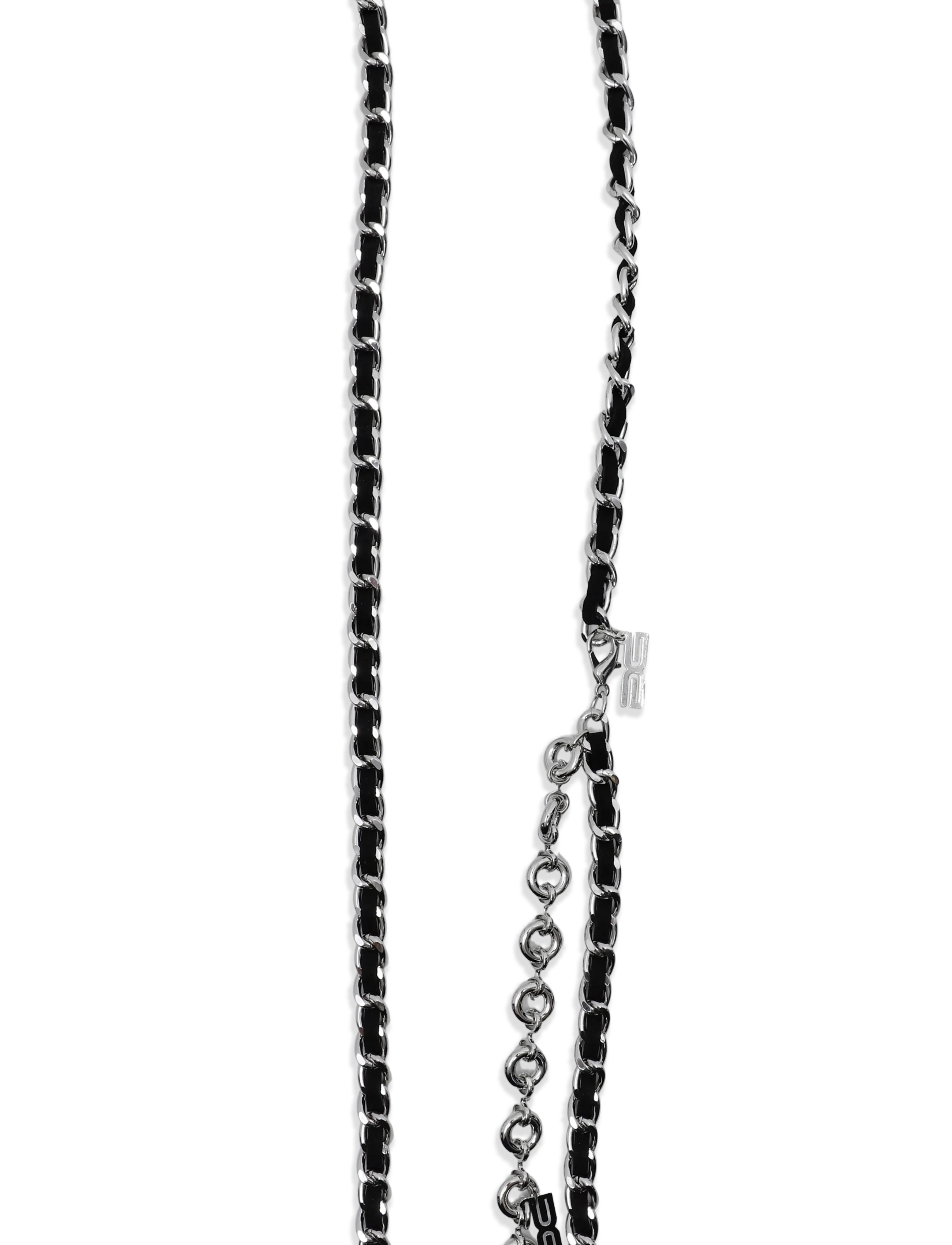 Gestuz - GZzinnia chain belt - freizeitgürtel - silver - 4