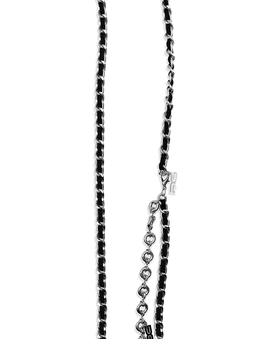 Gestuz - GZzinnia chain belt - freizeitgürtel - silver - 4