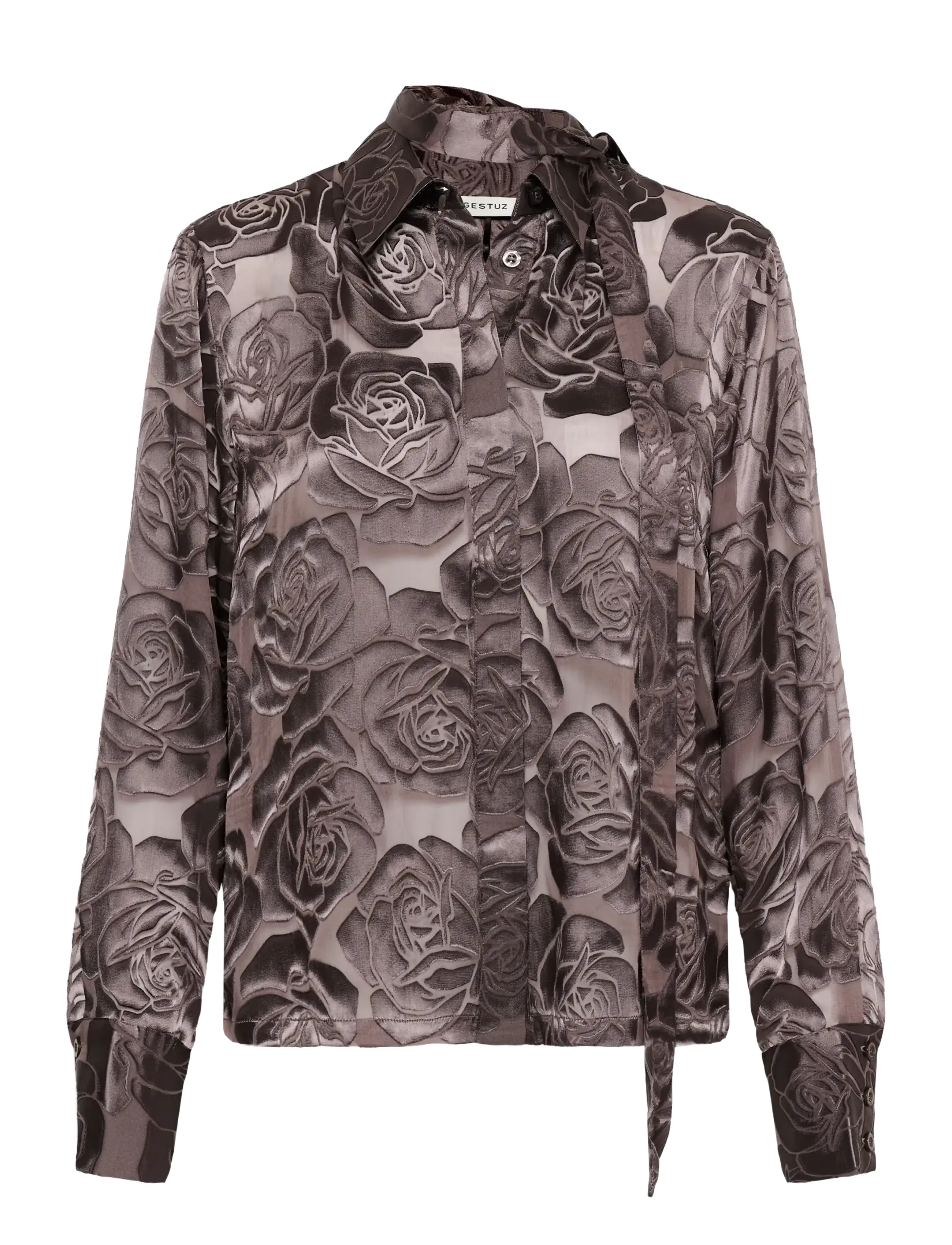 Gestuz GZrosie P shirt - Bluser & Skjorter - DUSTY LAVENDER / purple