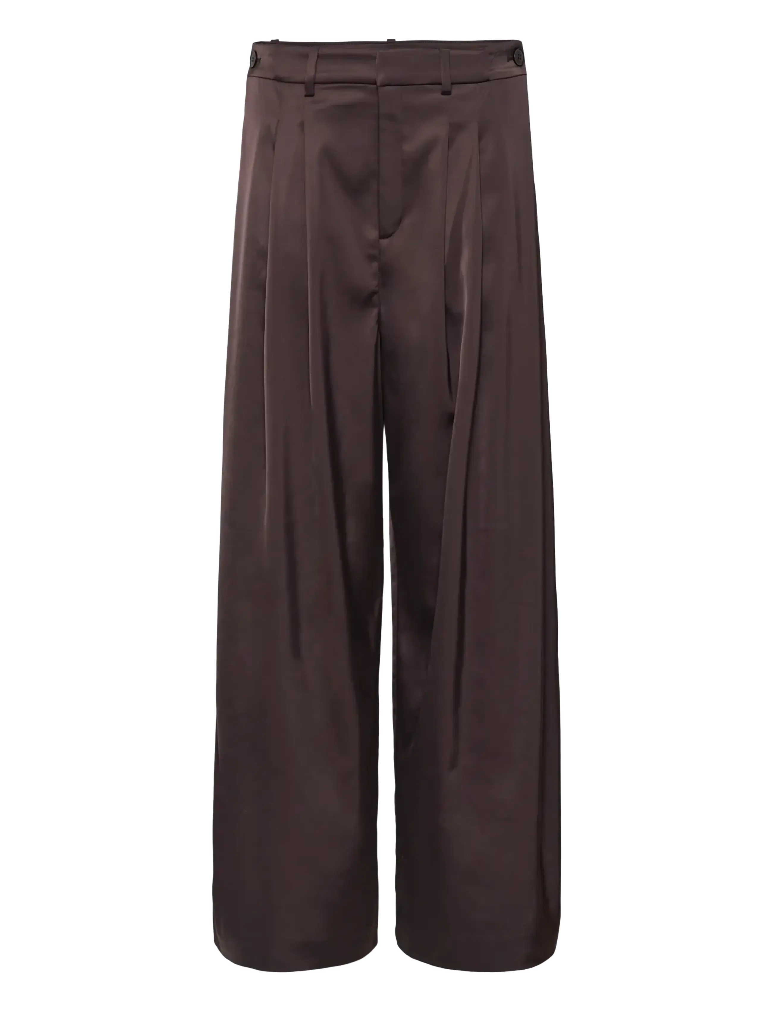 Gestuz - GZelva HW pants - deep plum - 1