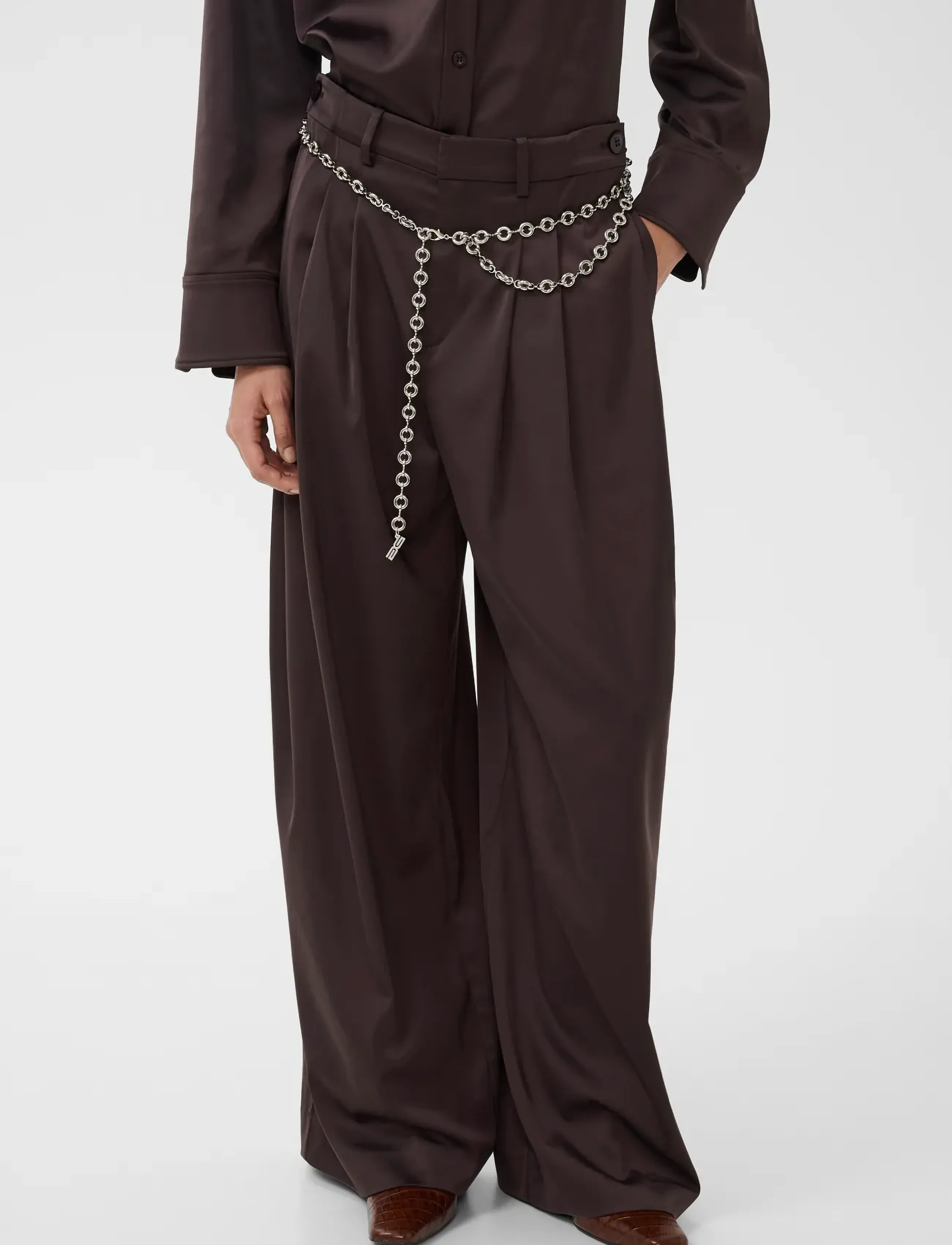 Gestuz - GZelva HW pants - deep plum - 5