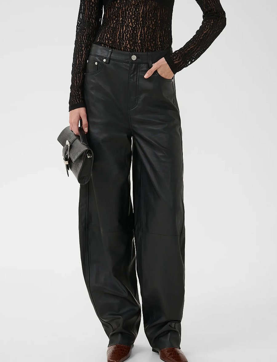 Gestuz - GZchaela ballon pants - barrelbyxor - black - 2