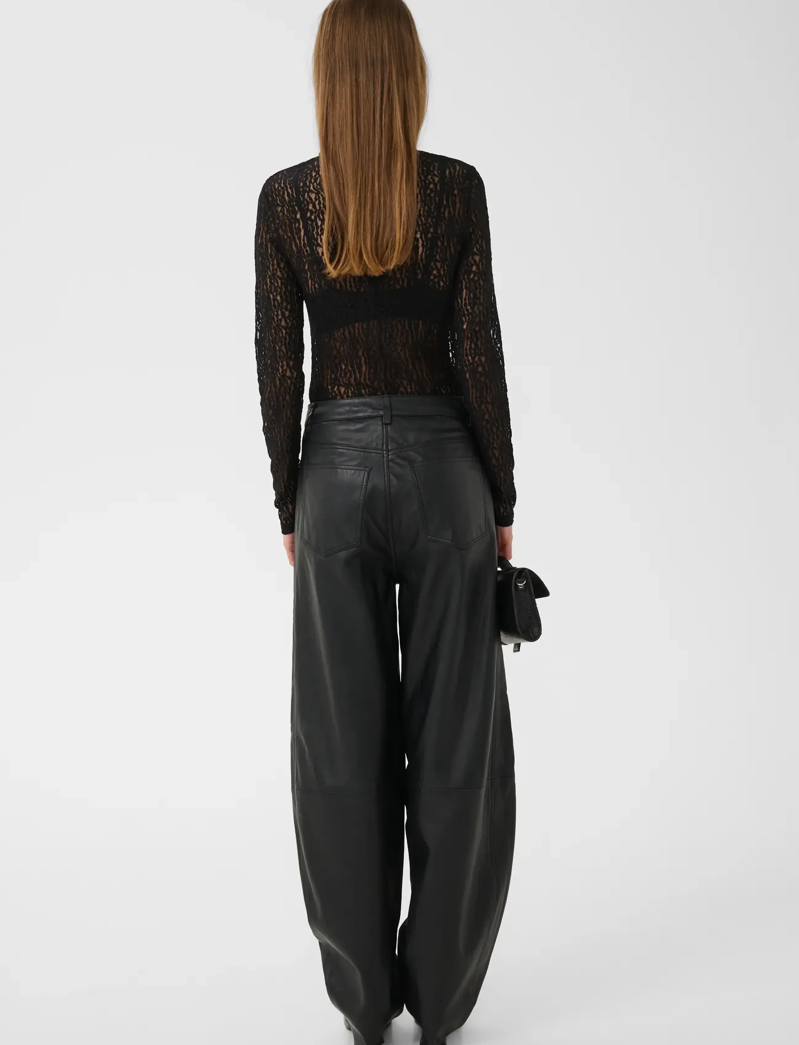 Gestuz - GZchaela ballon pants - barrelbyxor - black - 4