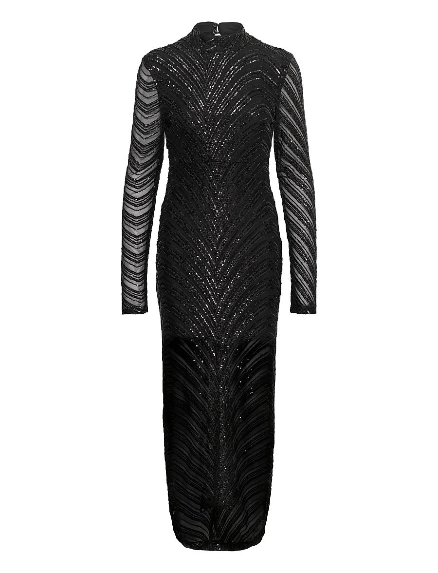 Gestuz - GZseyla dress - paillettenkleider - black - 0