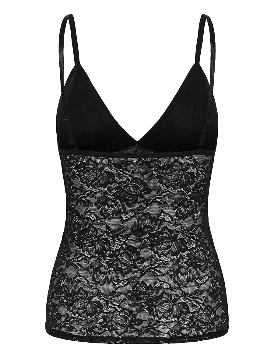 Gestuz - GZcami lace top - bralette - black - 1