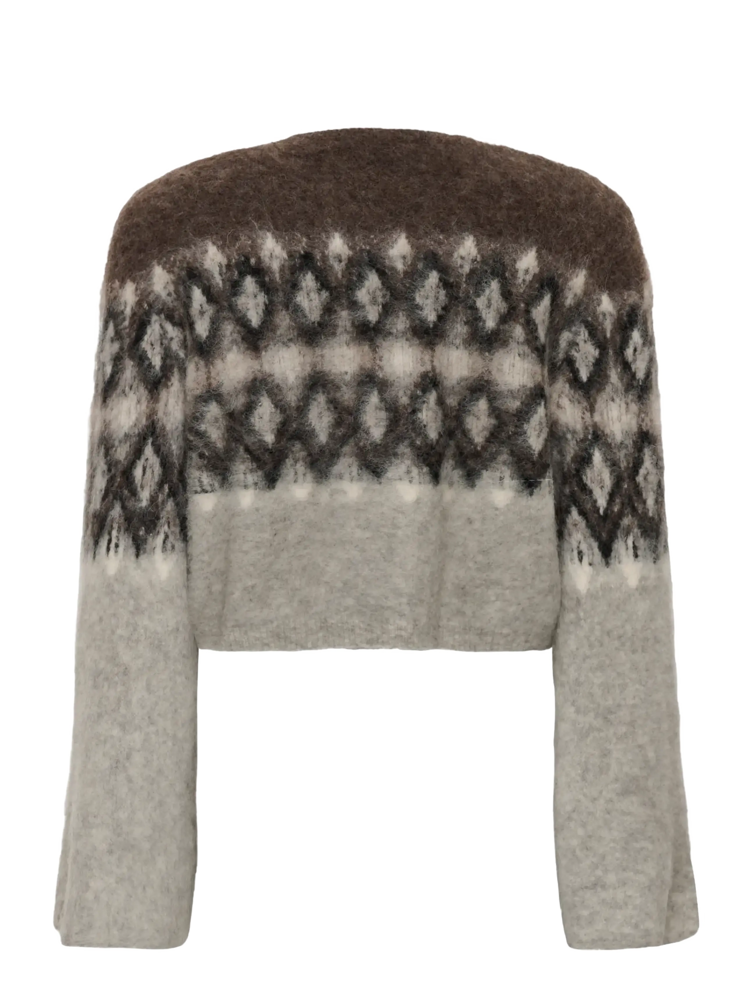 Gestuz - GZzarina multi pullover - grey multi comb - 1