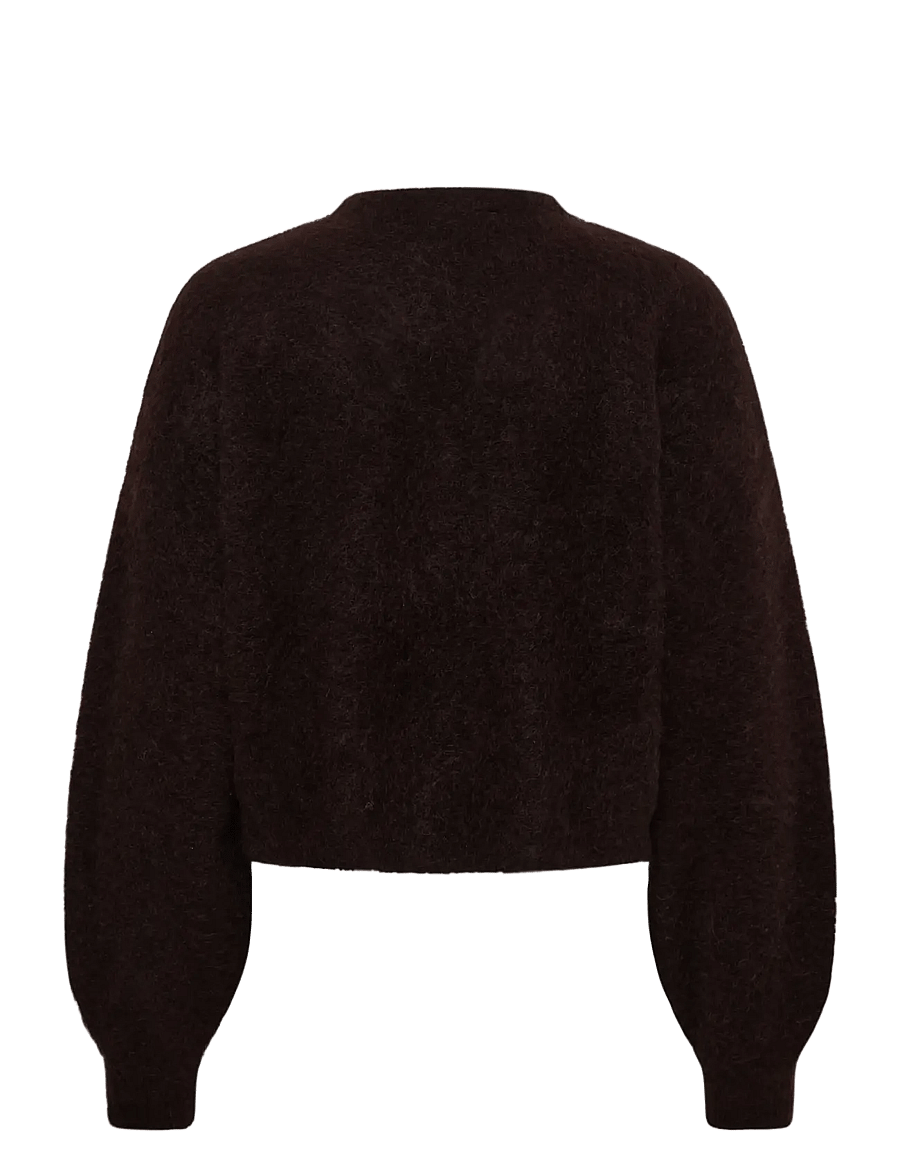 Gestuz - GZdebbie cardigan - crop tops - ganache melange - 1
