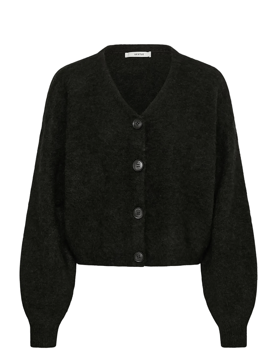 Gestuz - GZdebbie cardigan - crop tops - rosin melange - 0
