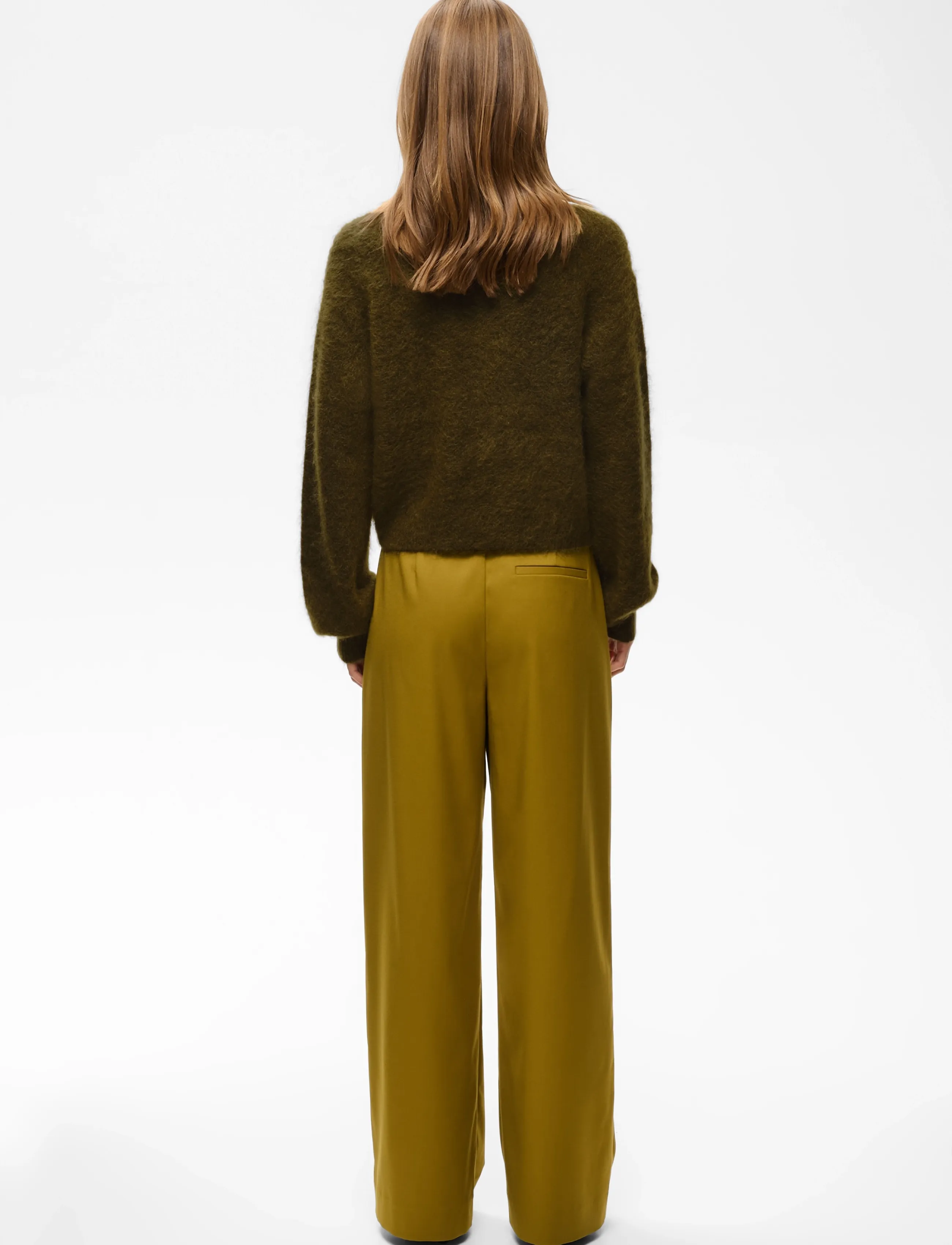 Gestuz - GZdebbie short pullover - stickade tröjor - plantation melange - 4