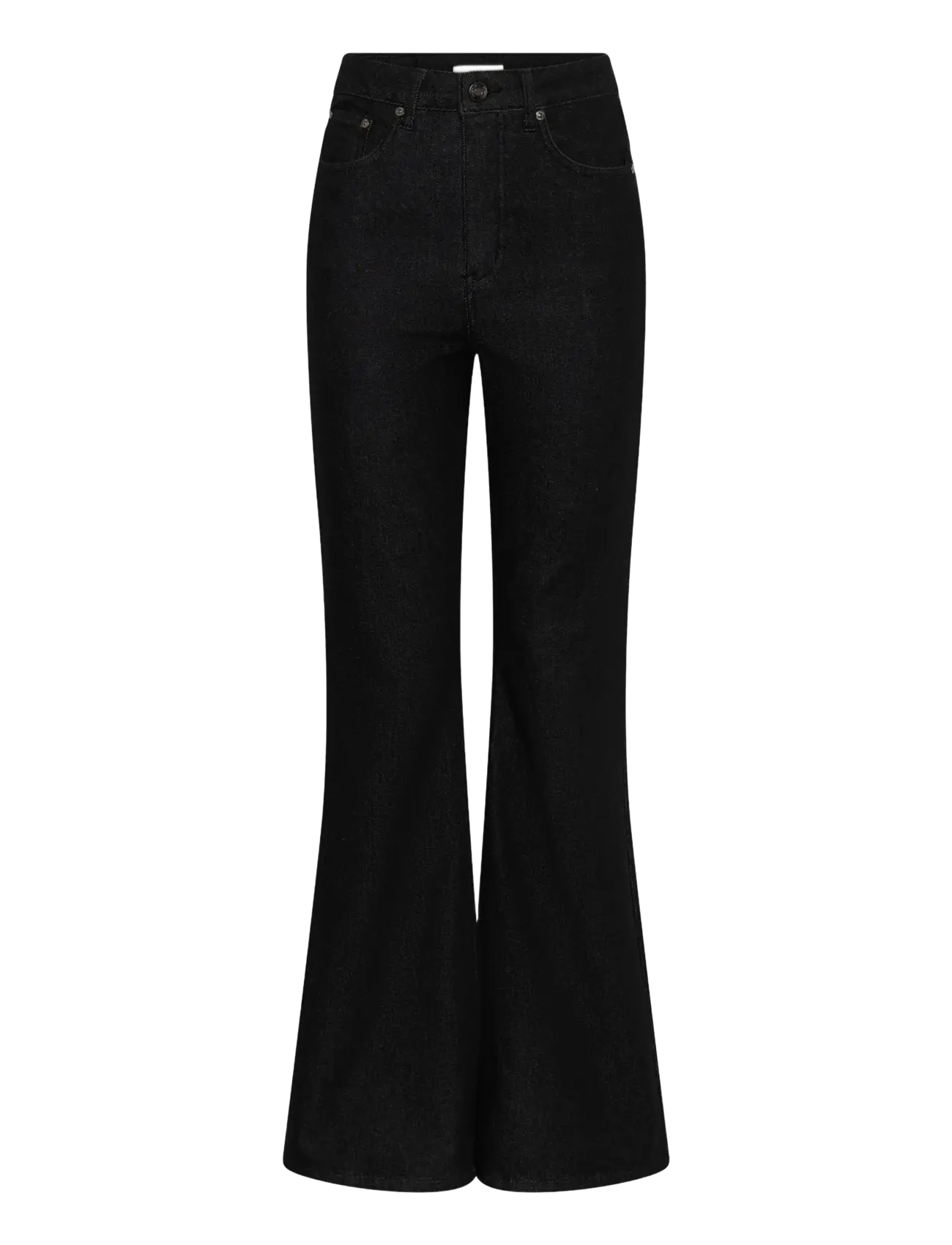Gestuz GZemulina HW flared jeans - Jeans - BLACK / black
