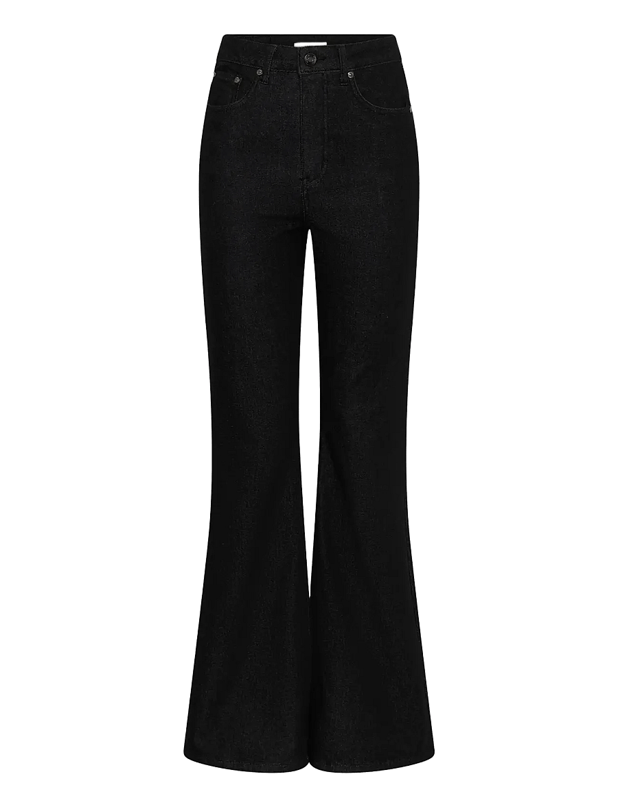 Gestuz - GZemulina HW flared jeans - black - 0