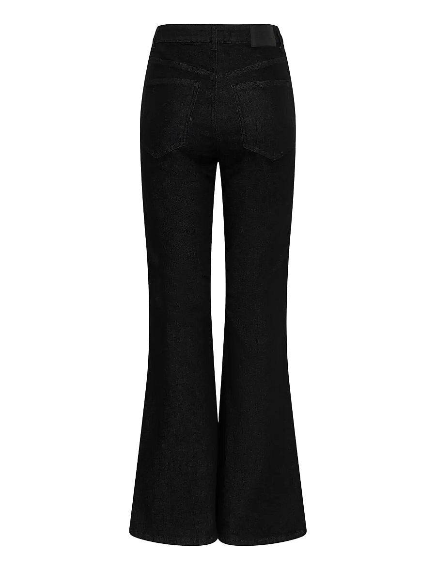 Gestuz - GZemulina HW flared jeans - black - 1