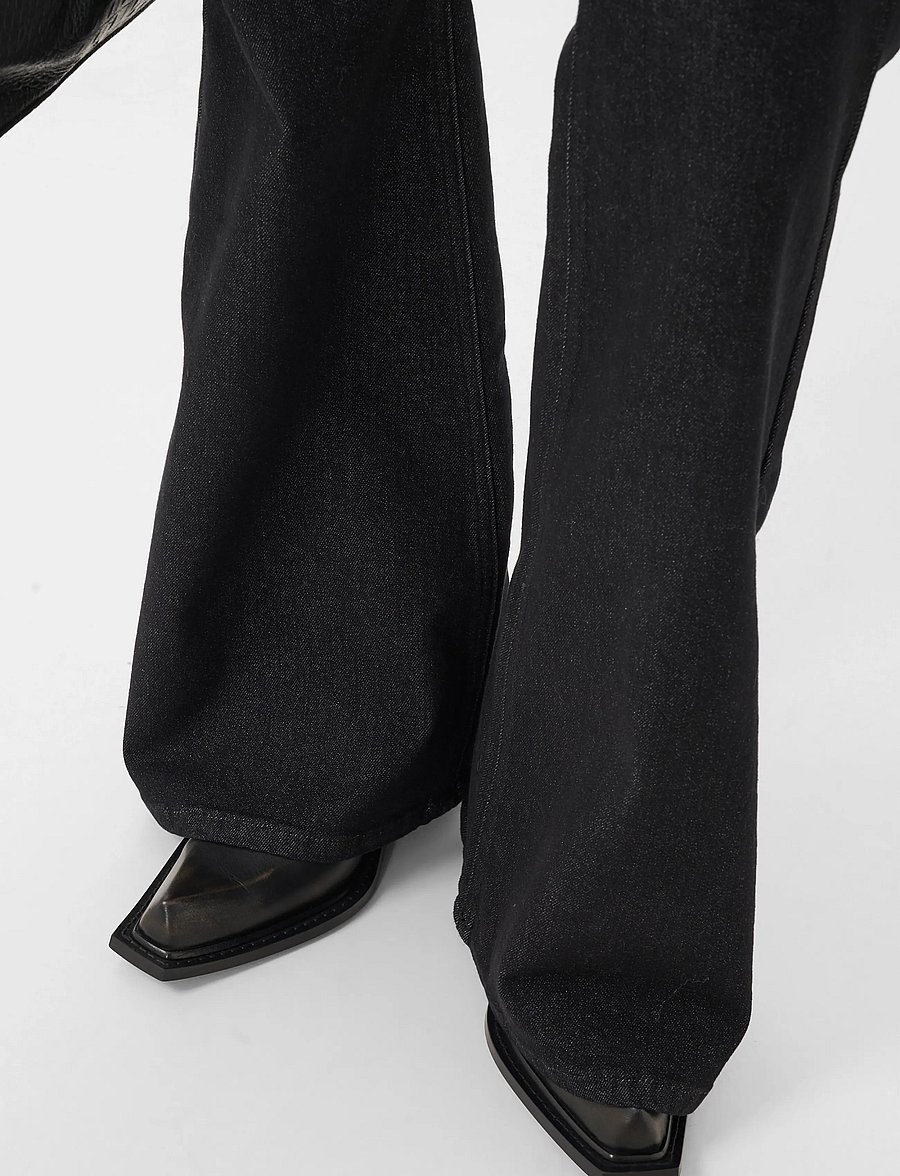 Gestuz - GZemulina HW flared jeans - black - 5