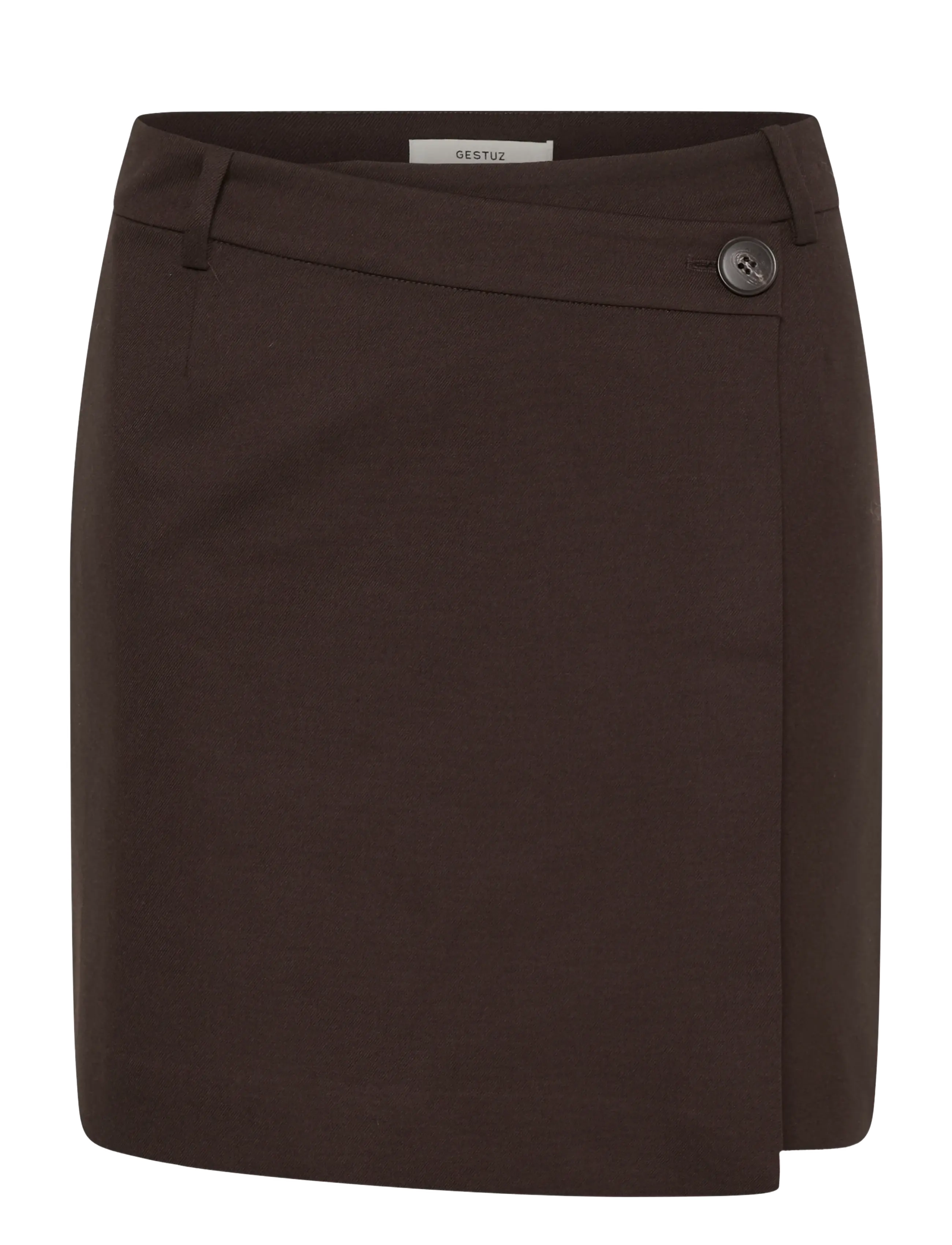 Gestuz GZpaula HW wrap skirt - Hõlmikseelikud - MOLÉ / brown
