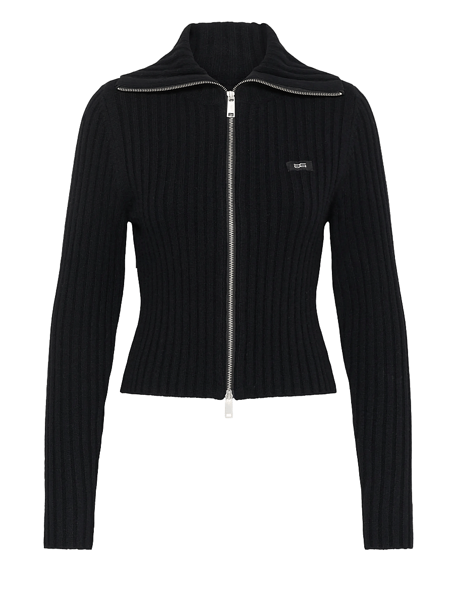 Gestuz - GZrosalie short pullover - kardiganid - black - 0