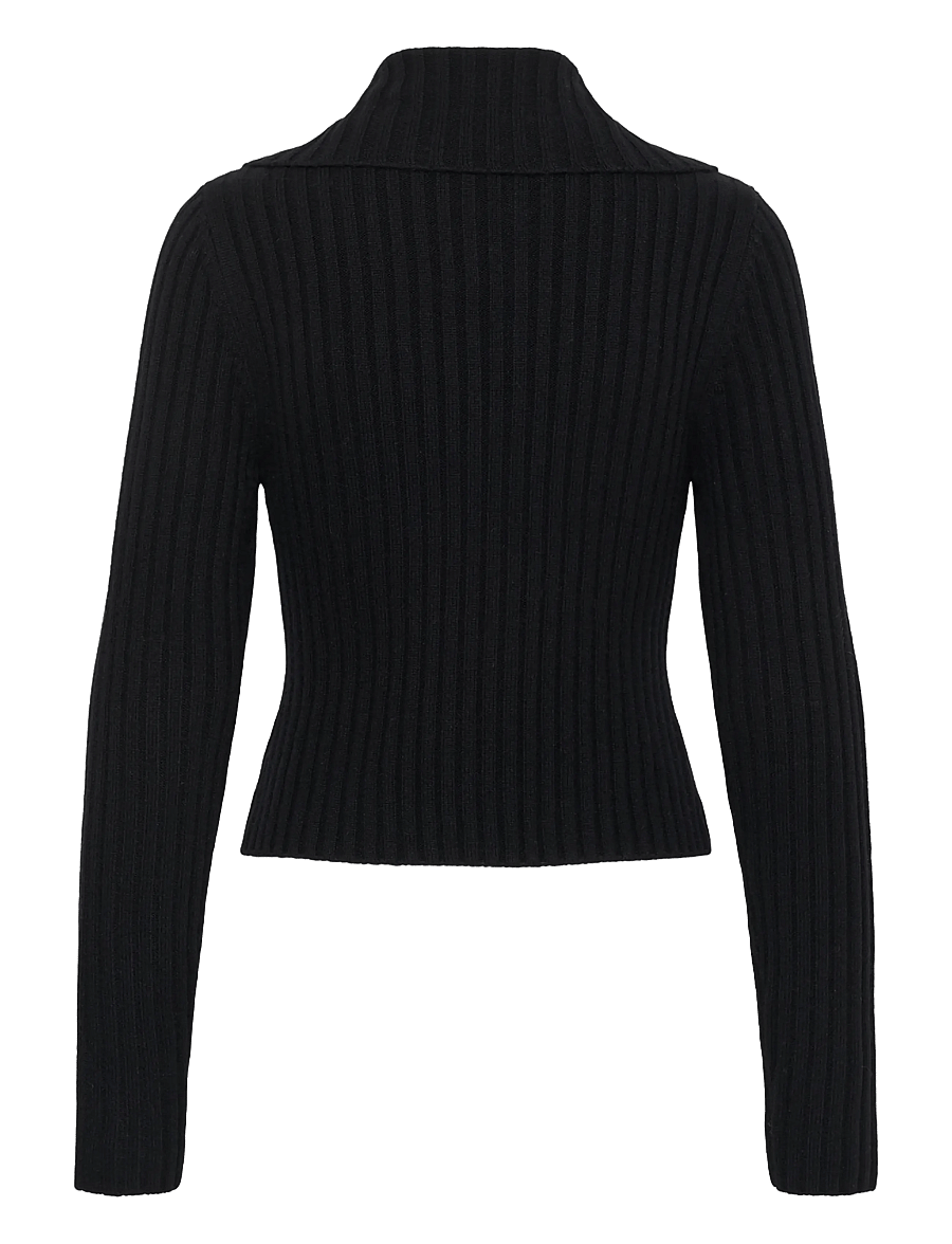 Gestuz - GZrosalie short pullover - kardiganid - black - 1