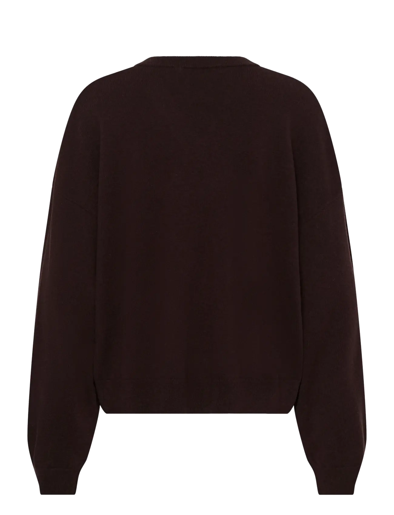 Gestuz - GZmanzi V pullover - stickade tröjor - ganache - 1