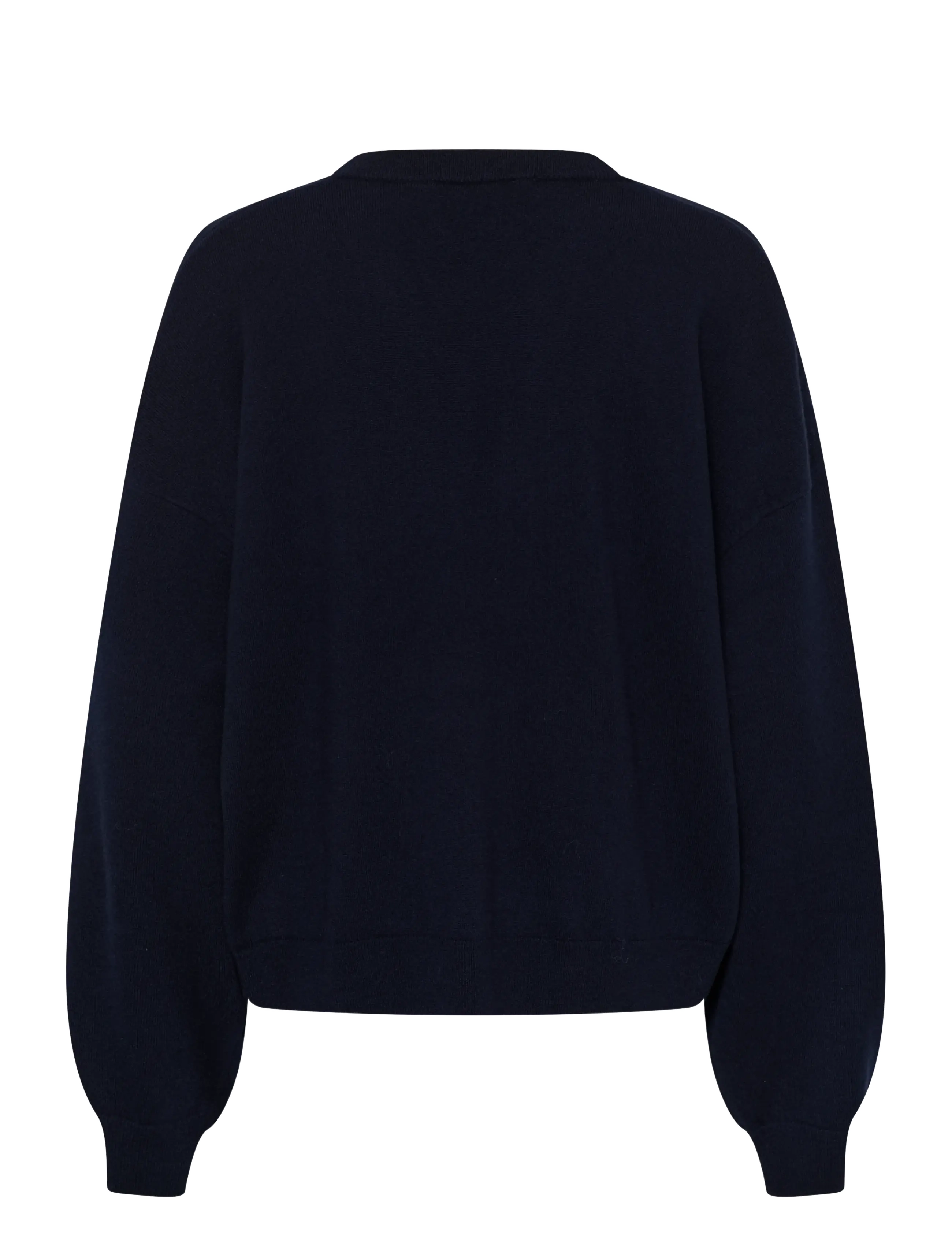 Gestuz - GZmanzi V pullover - stickade tröjor - sky captain - 1