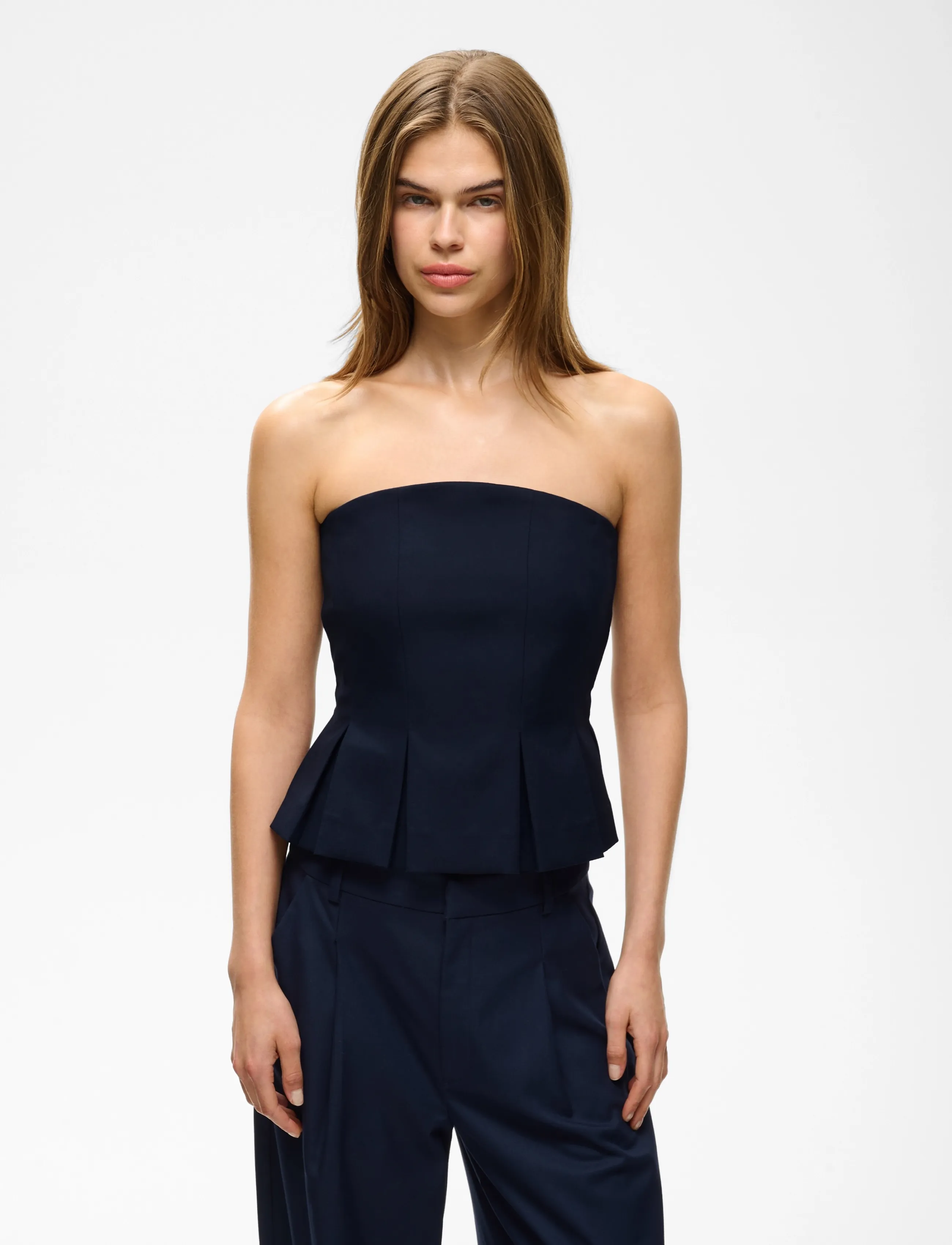 Gestuz - GZstacy corsage P - crop tops - sky captain - 2