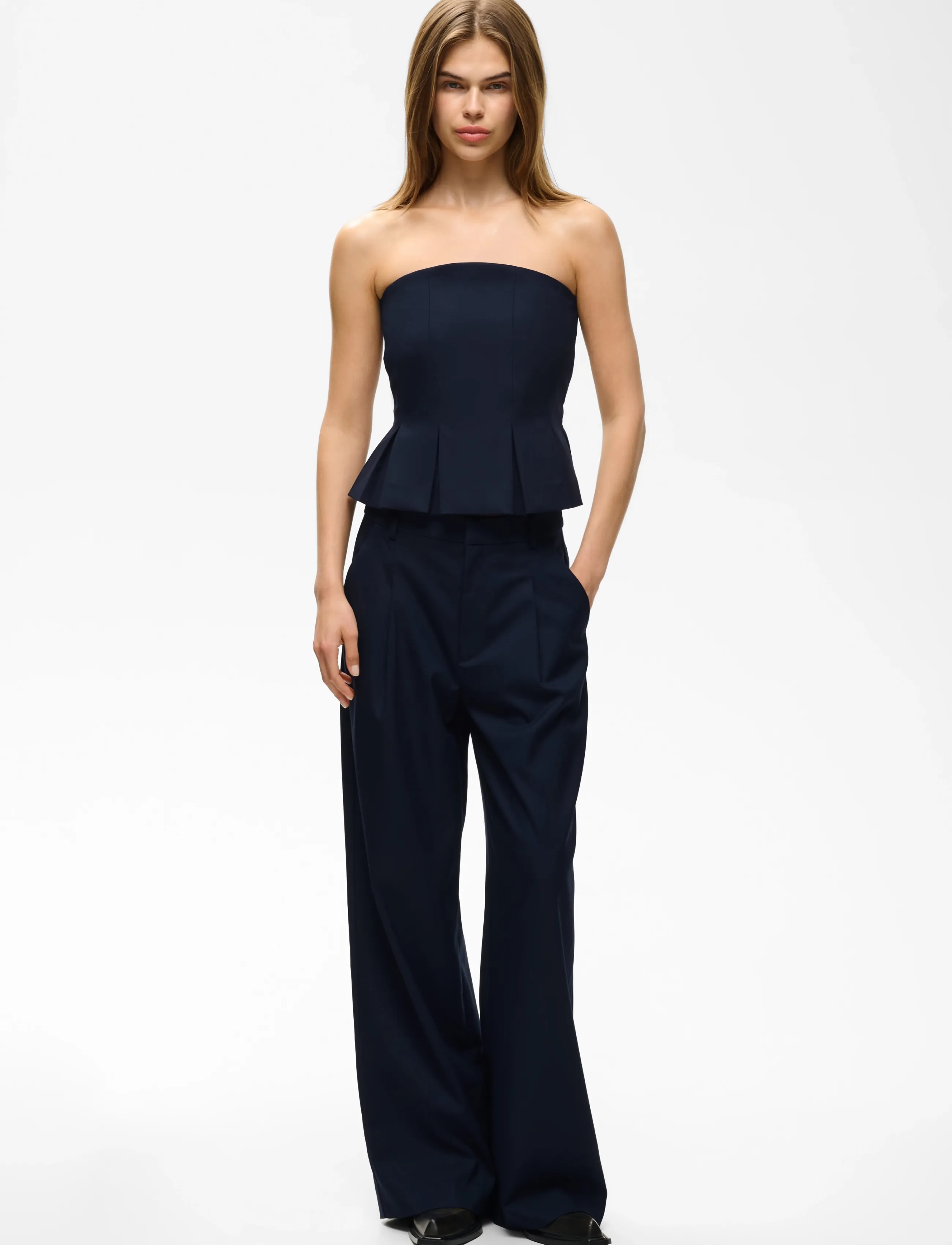 Gestuz - GZstacy corsage P - crop tops - sky captain - 3