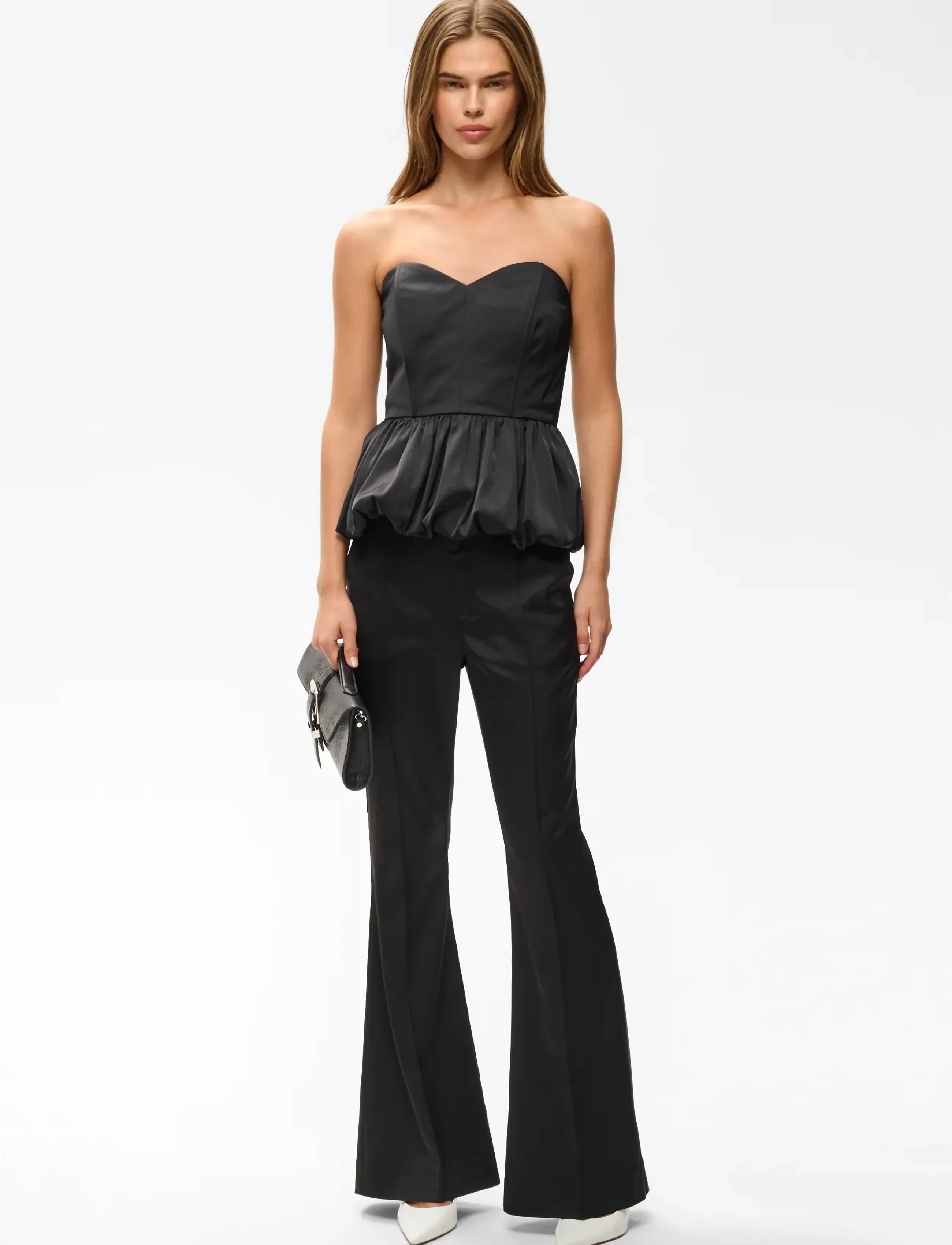 Gestuz - GZtitta satin pant - black - 3