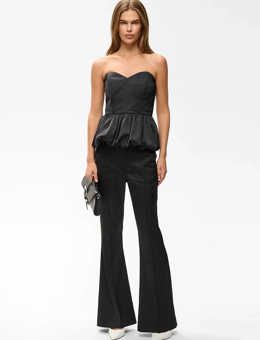 Gestuz - GZtitta satin pant - black - 3