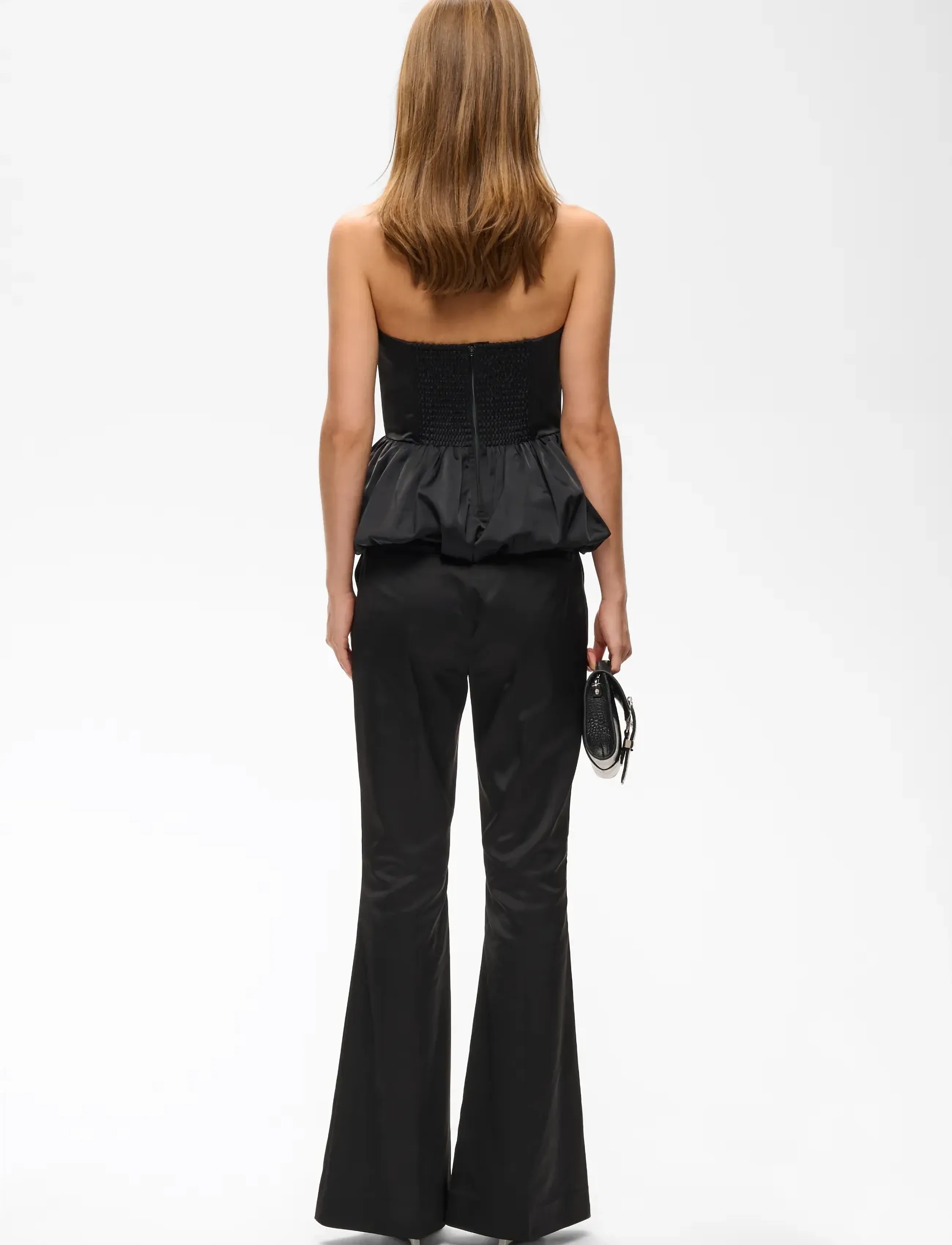 Gestuz - GZtitta satin pant - black - 4