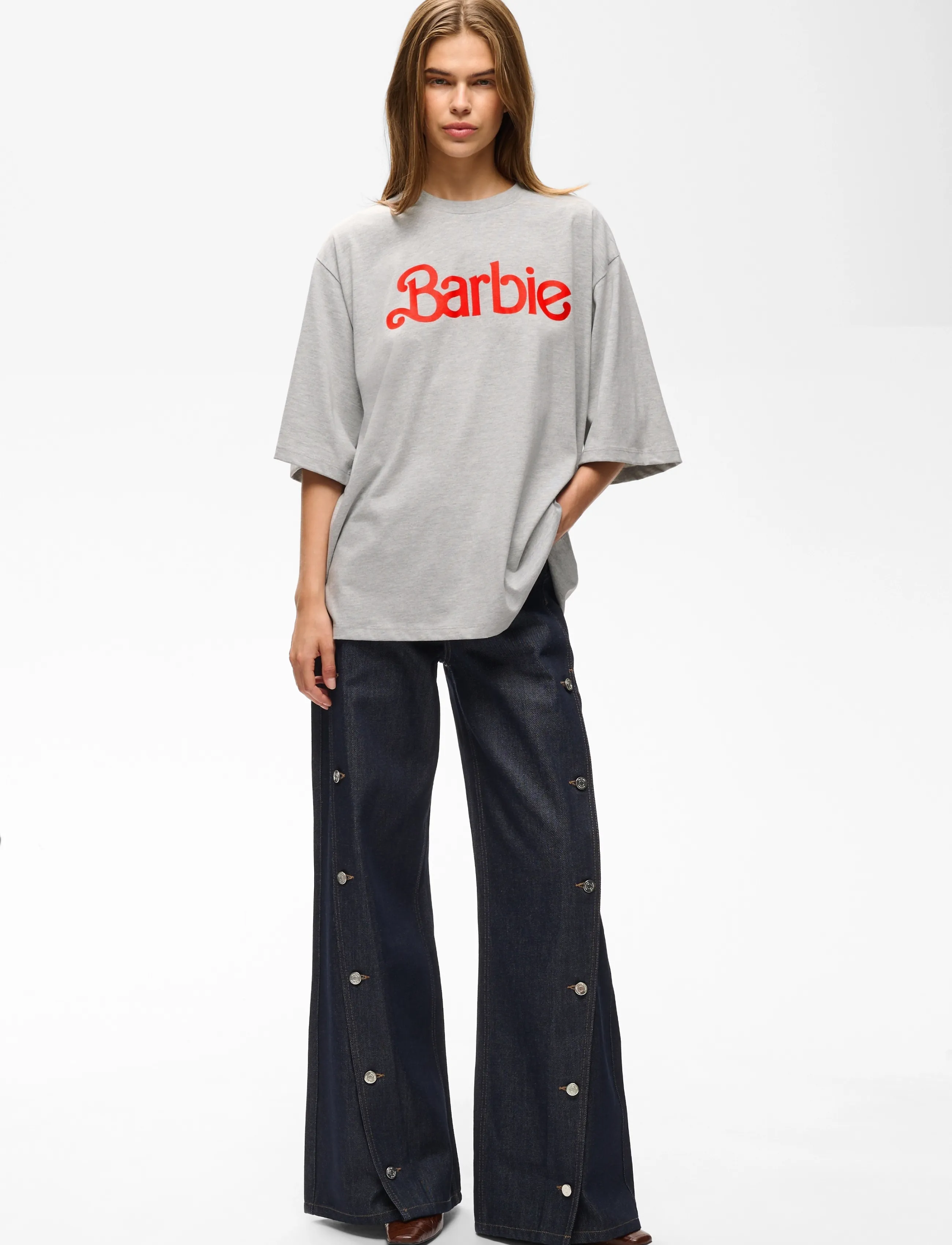 Gestuz - GZnadya Tee - t-särgid - light grey melange - 3