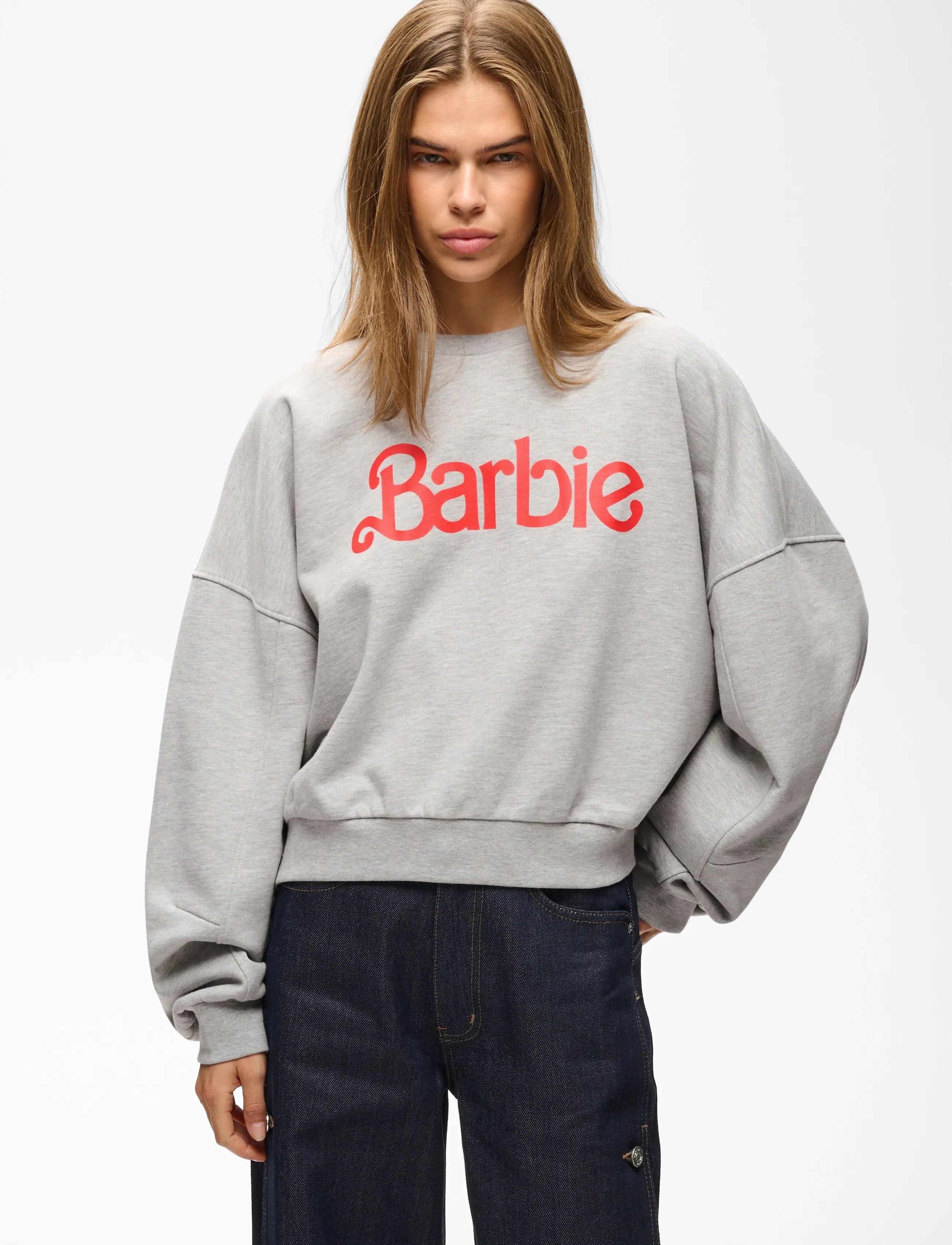 Gestuz - GZnaya Sweatshirt - sweatshirts - light grey melange - 2